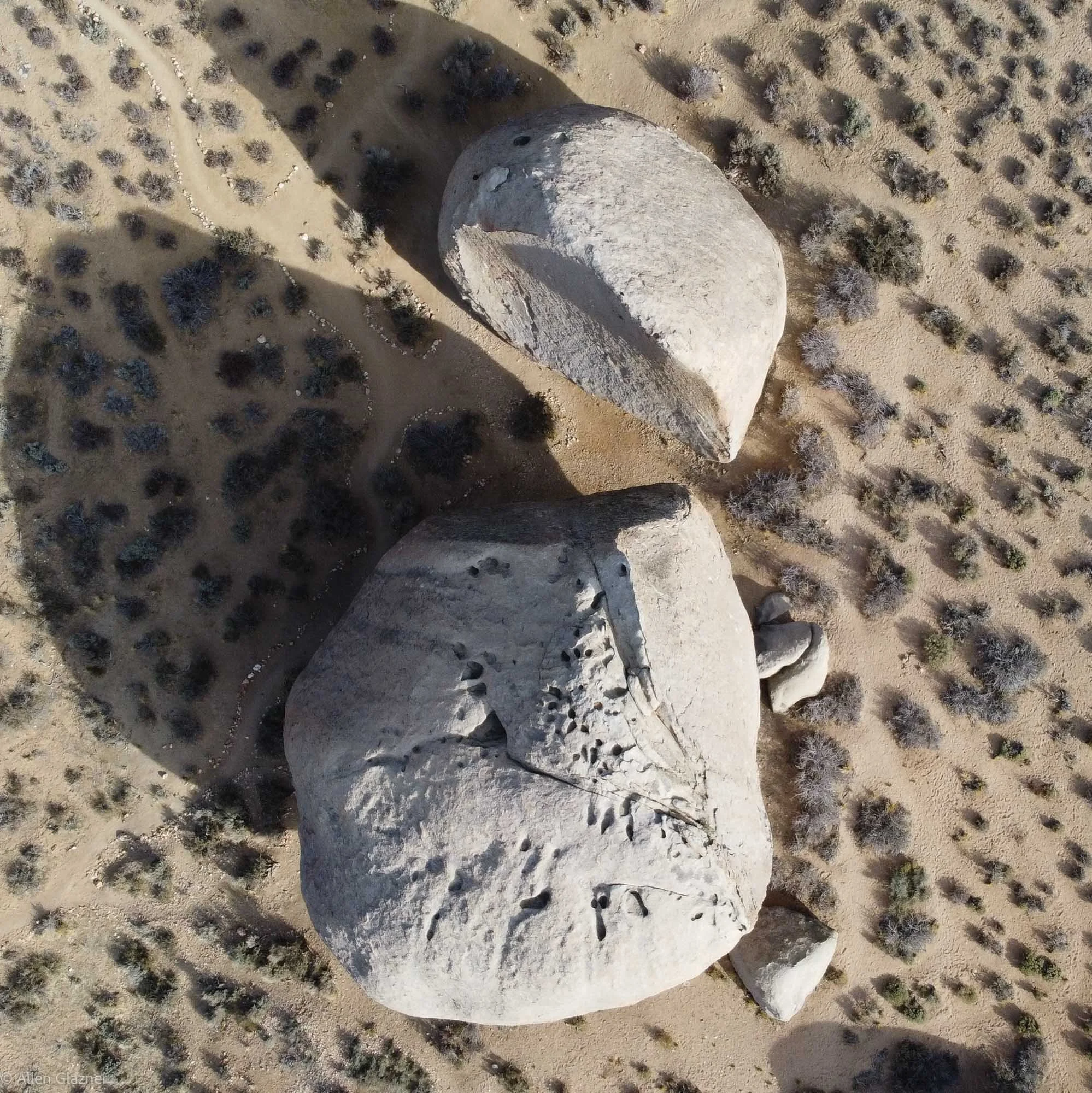 Grandpa and Grandma Peabody Boulders