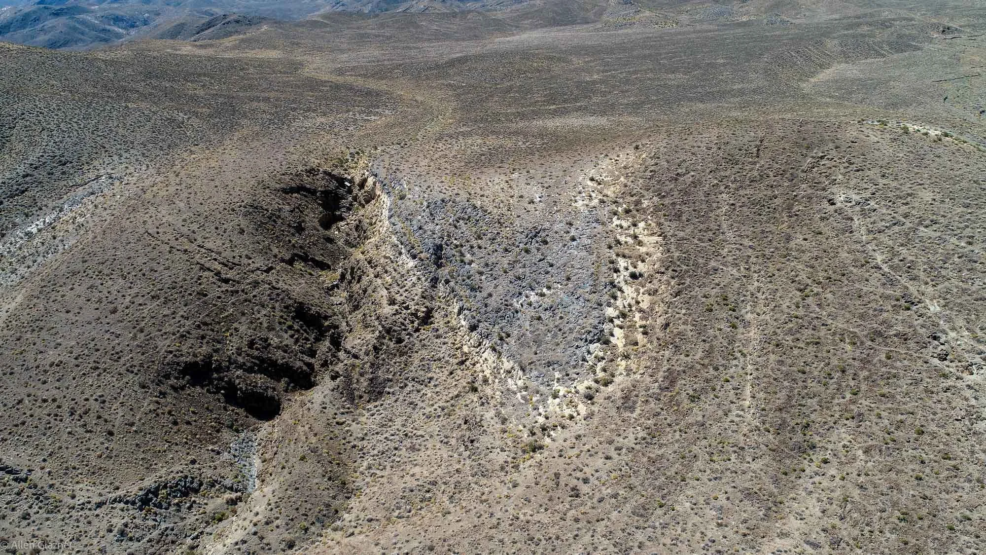 Syncline in Poleta Formation, Little Poleta area