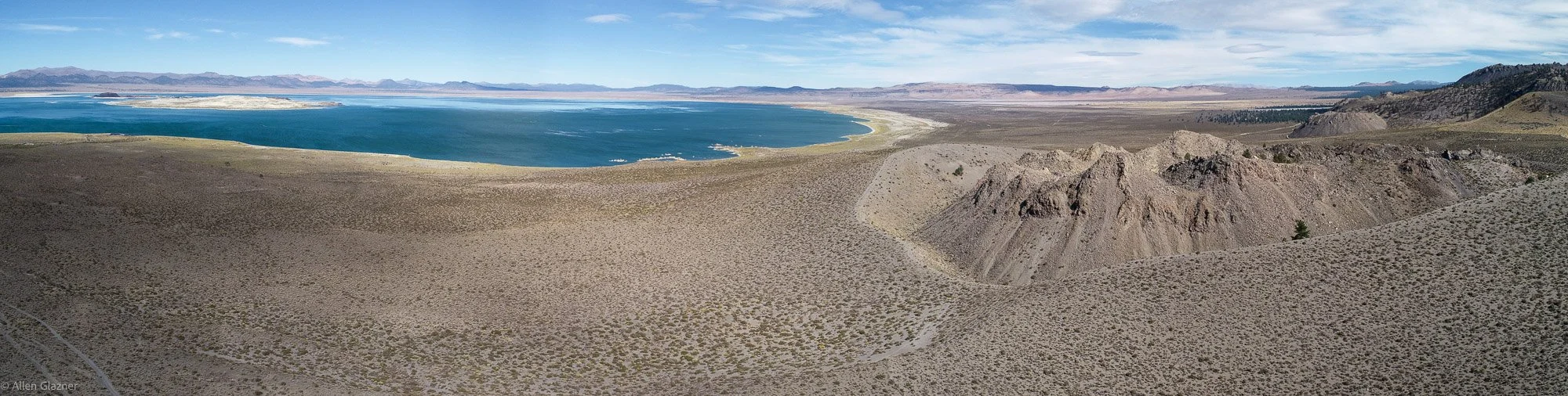 Mono Lake and Panum Crater