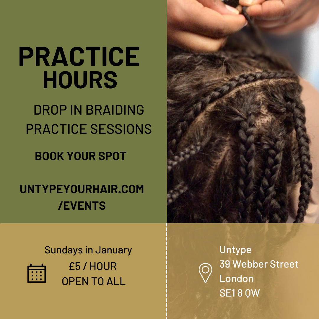 Practice Hours - drop in braid practice session — Untype