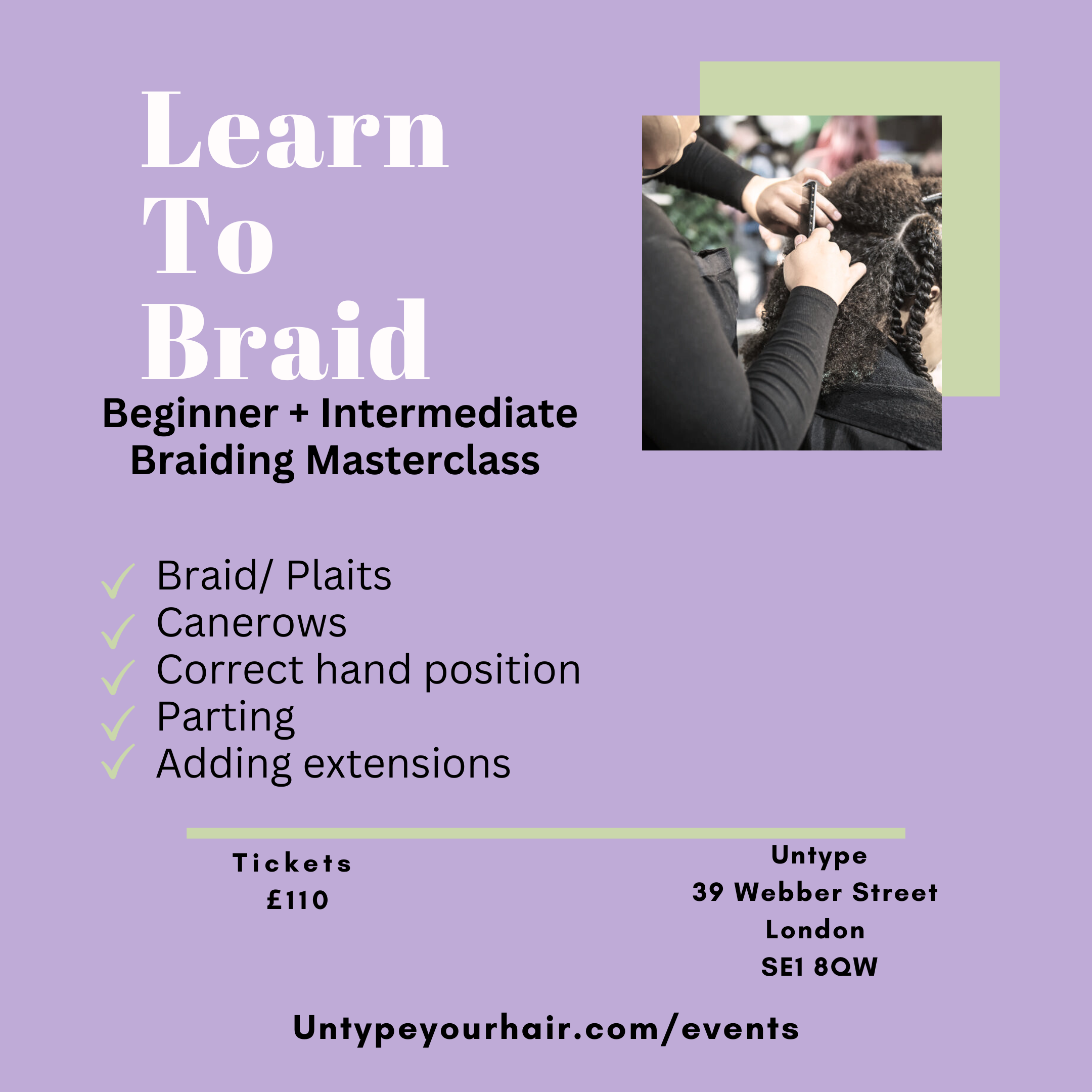 Afro & natural hair events in London — Untype