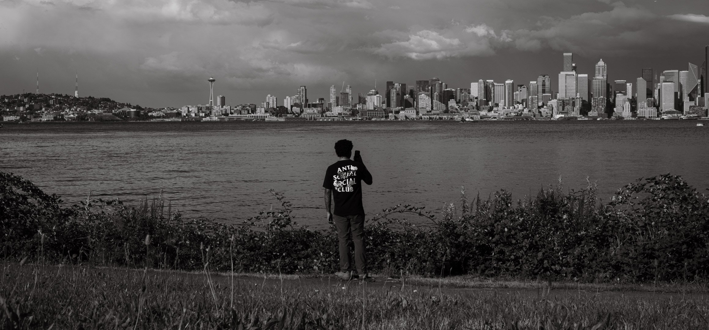 Summer sunsets at Alki Beach