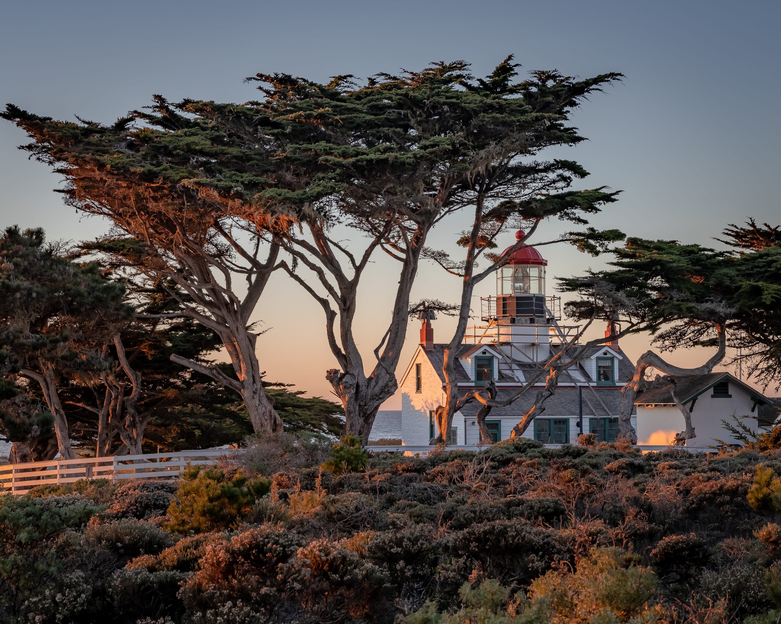 Sunset at Point Pinos, CA - Canon EOS R + RF24-105mm f4