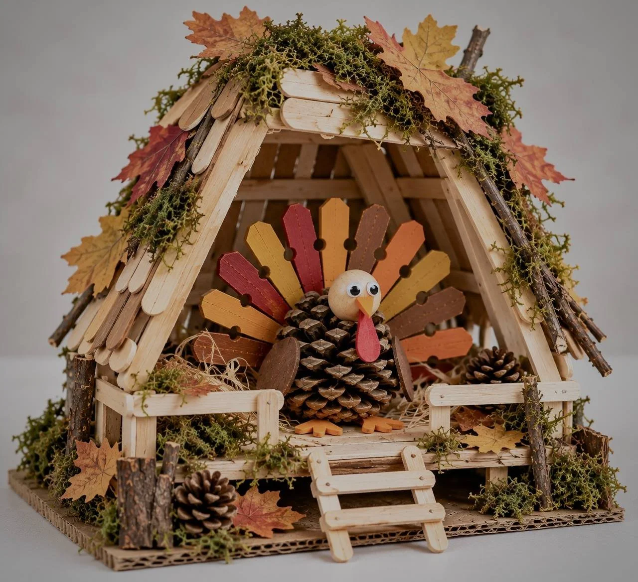 November 22, 3.00-4.30 pm - Crafts with Ms. Ashley: Turkey  (6+ y.o.)