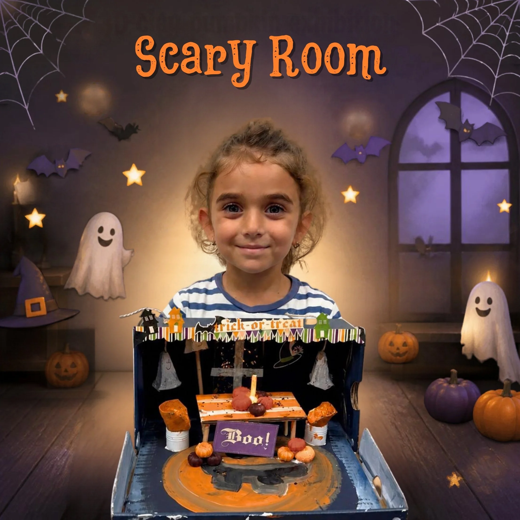 October 11, 3.00-4.30 pm - Scary Room (6+ y.o.)