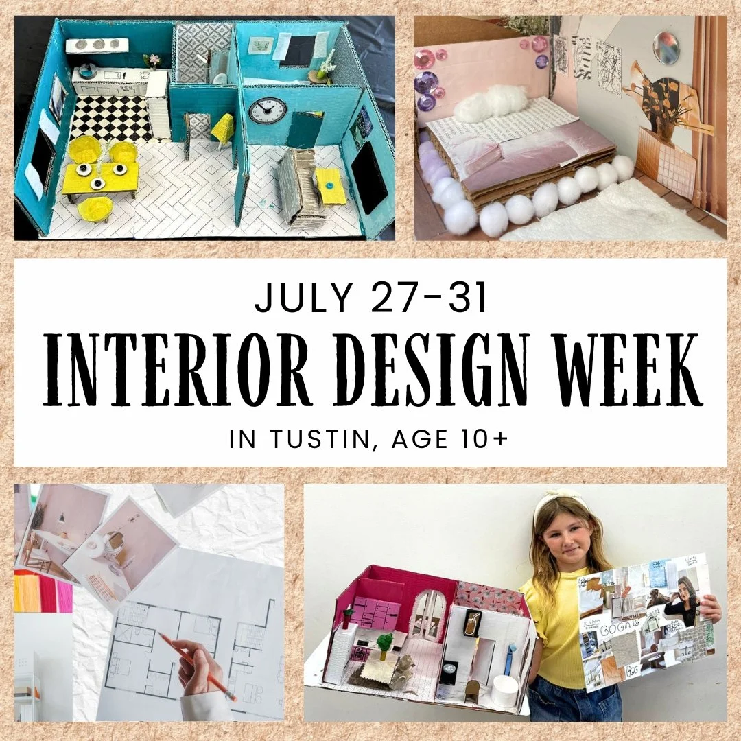 July 27 - 31 - Interior Design Week (10-14 y.o.)