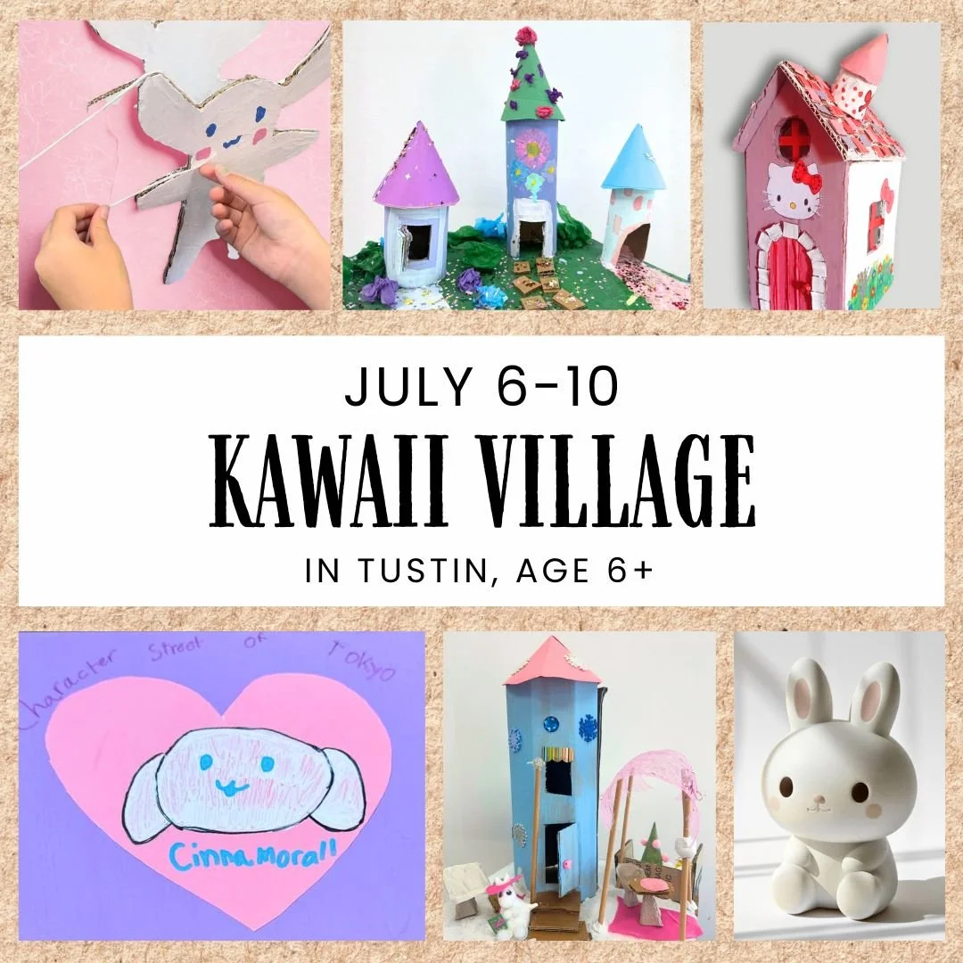 July 6 - 10 - Kawaii Village (6+ y.o.)