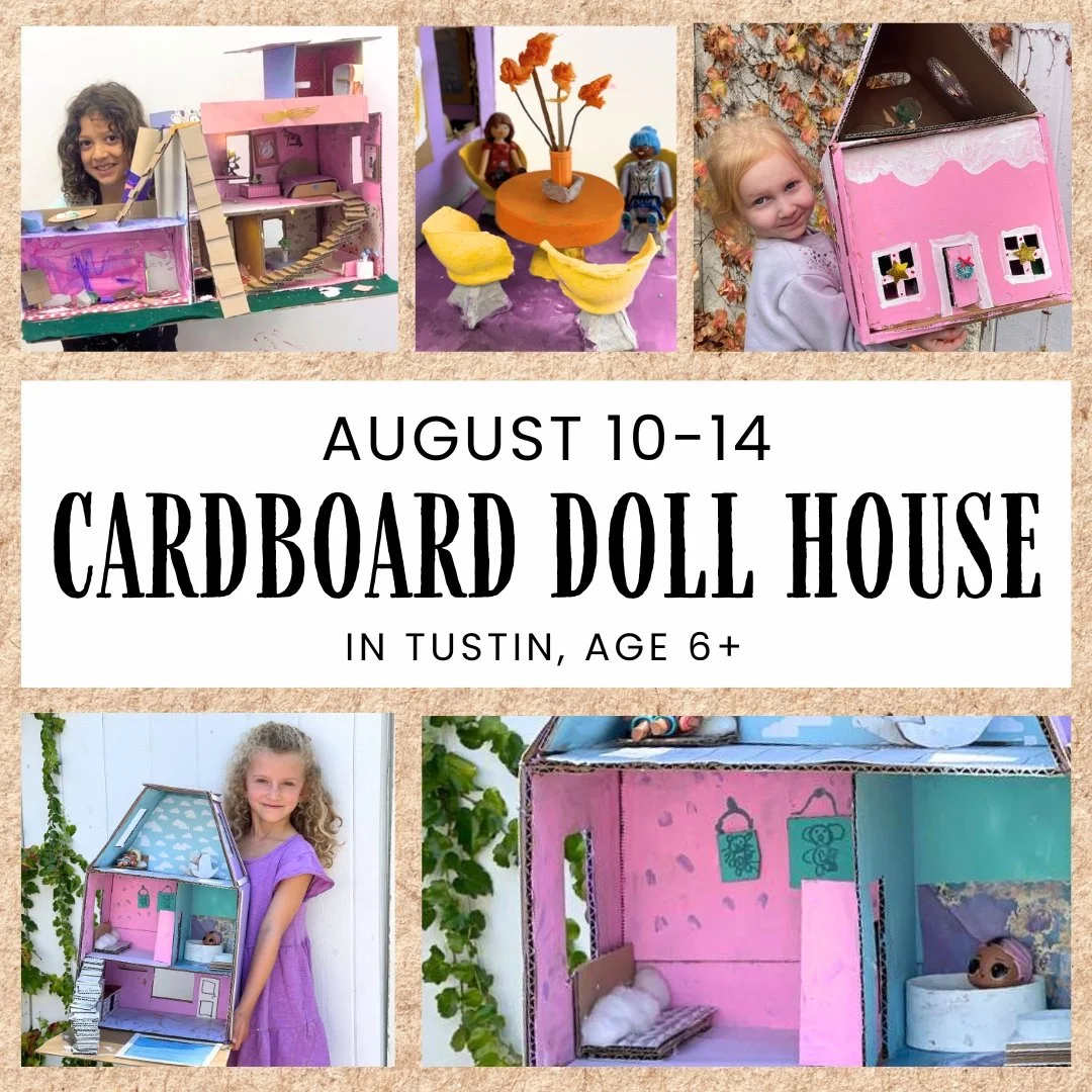 August 10 - 14 - Cardboard Doll House  (6+ y.o.)