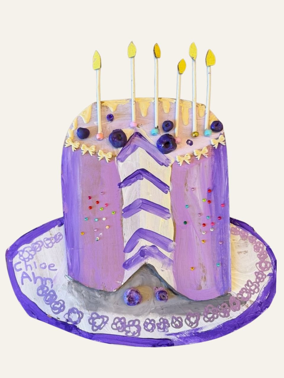 August 9, 3.00-4.30 pm - Paint a Cake (7+ y.o.)
