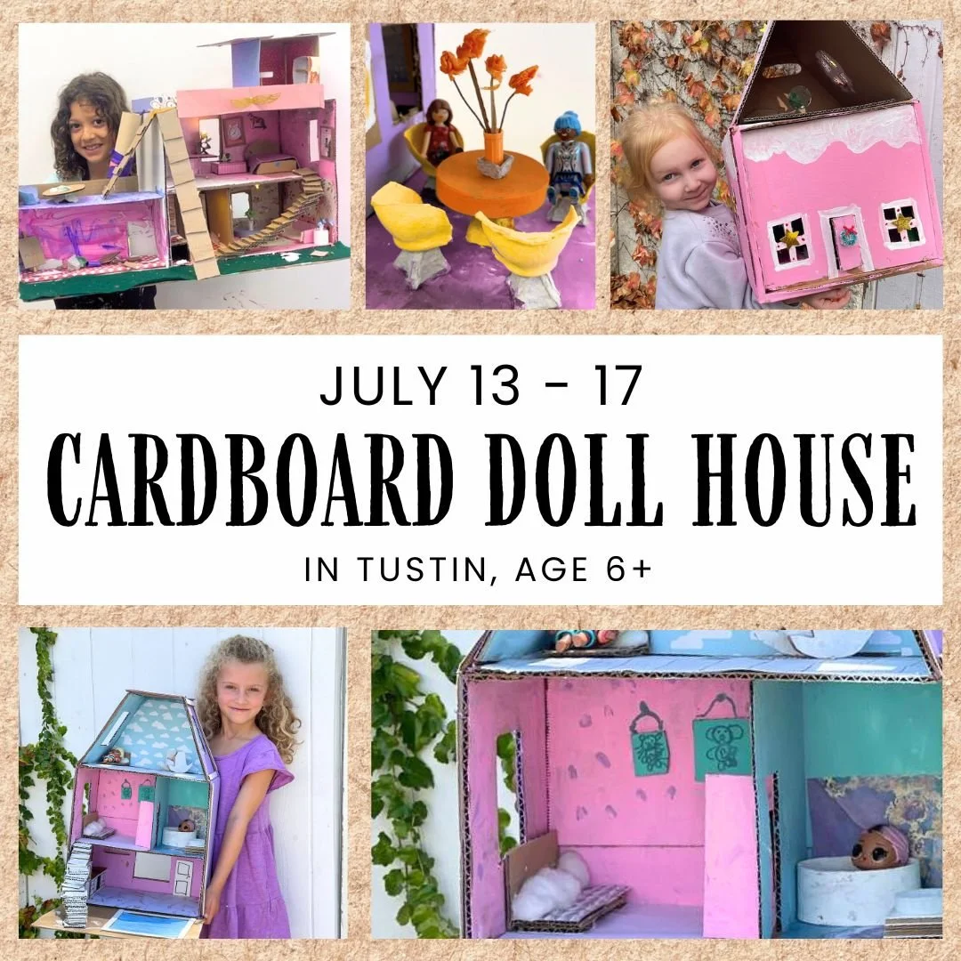 July 13 - 17 - Cardboard Doll House (6+ y.o.)