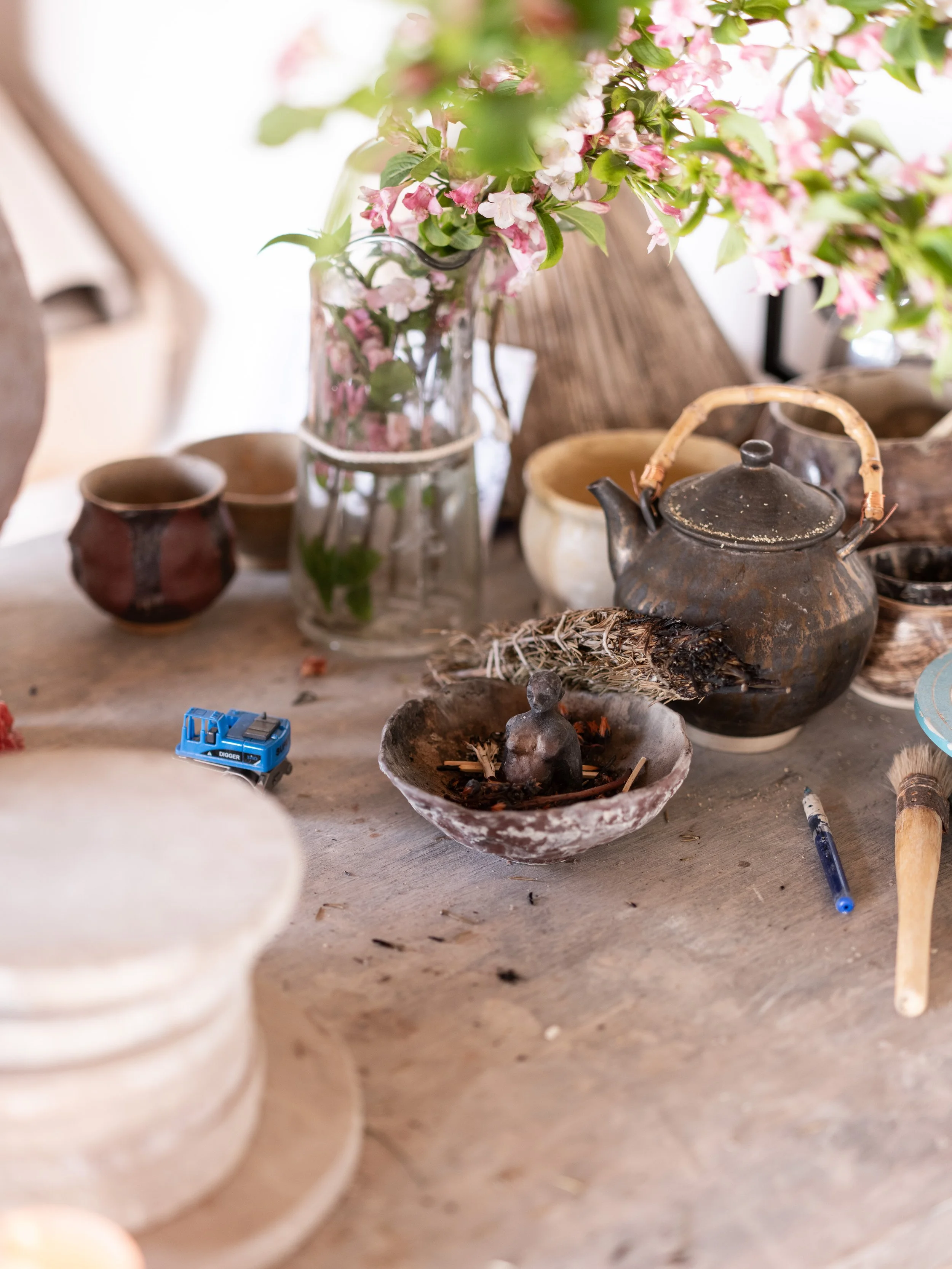 Cornish Ceramics, Pottery, Cornwall, Art, Contemporary Ceramics, Ceramics Studio, Artist, Woman, Mother, Wheelthrown