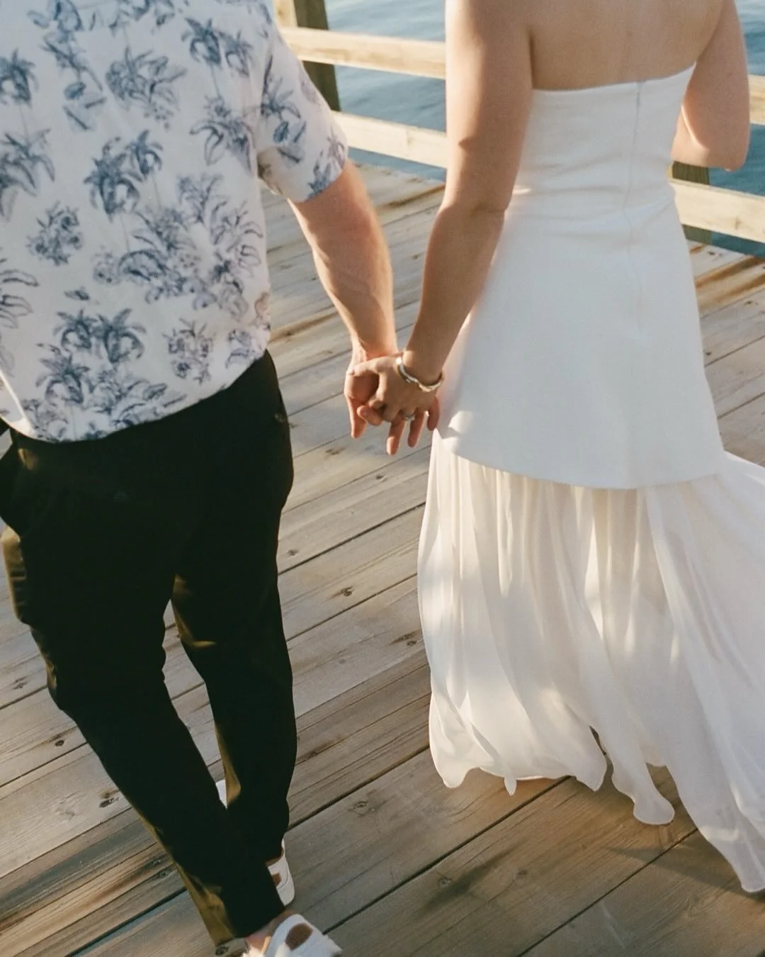 R + P&rsquo;s beautiful sunset rehearsal dinner in Harbour Town on HHI! 

&bull;
&bull;
&bull;
#filmweddingphotographer #eastcoastweddingphotographer #hiltonheadisland #destinationweddingphotographer #documentaryweddingphotographer @richardphotolab
