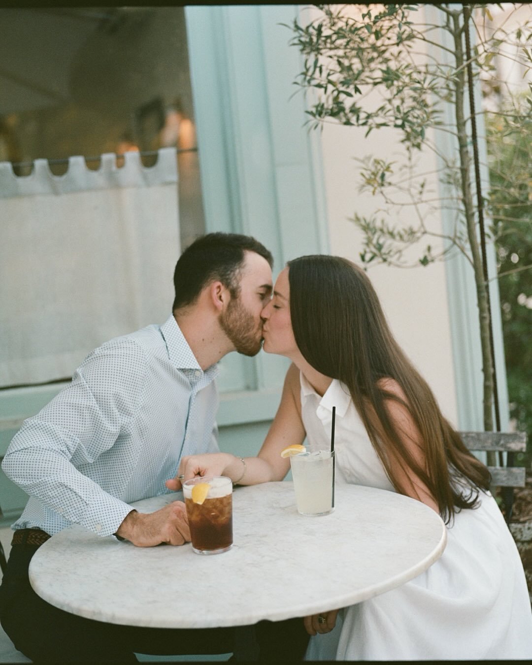 The sweetest evening in the French Quarter and the Old Village xx 

&bull;
&bull;
&bull;
Film developed and scanned by @bleekerdigital shot on @kodakprofessional #filmweddingphotographer #charlestonweddingphotographer #eastcoastweddingphotographer #d