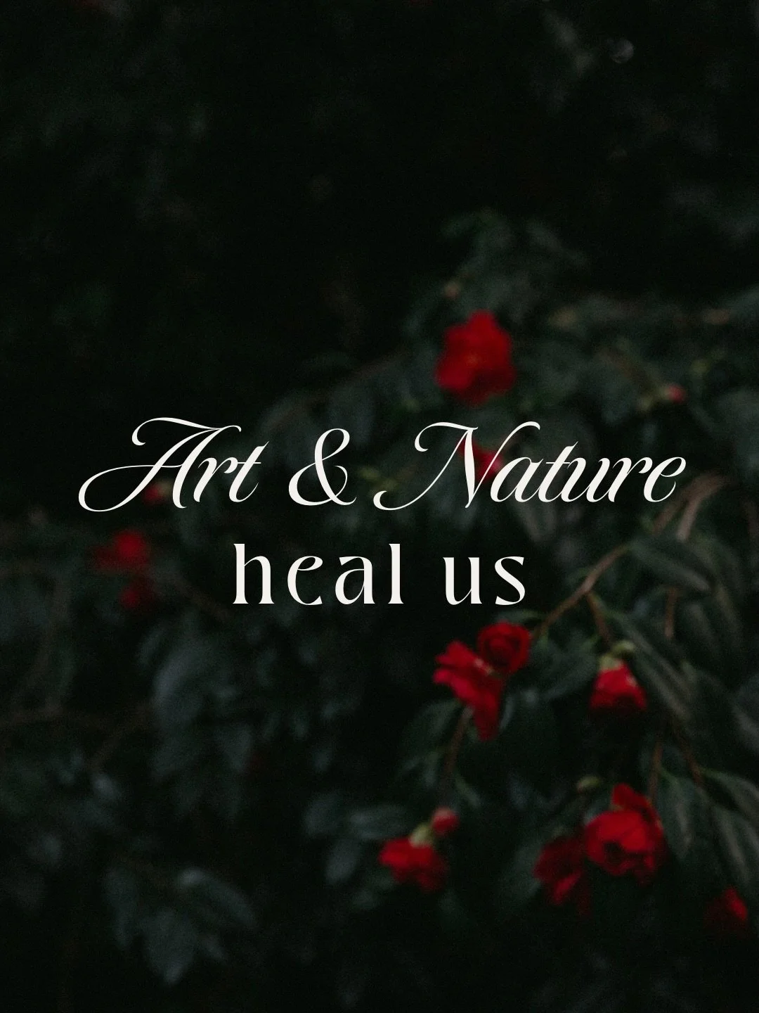 I have wondered lately what I can do to help during this time of collective awareness. 

In between the moments of rage &amp; grief, I find solace with Mother Nature. 

I find myself magnetized to create with nature. The most divine collaboration. I 