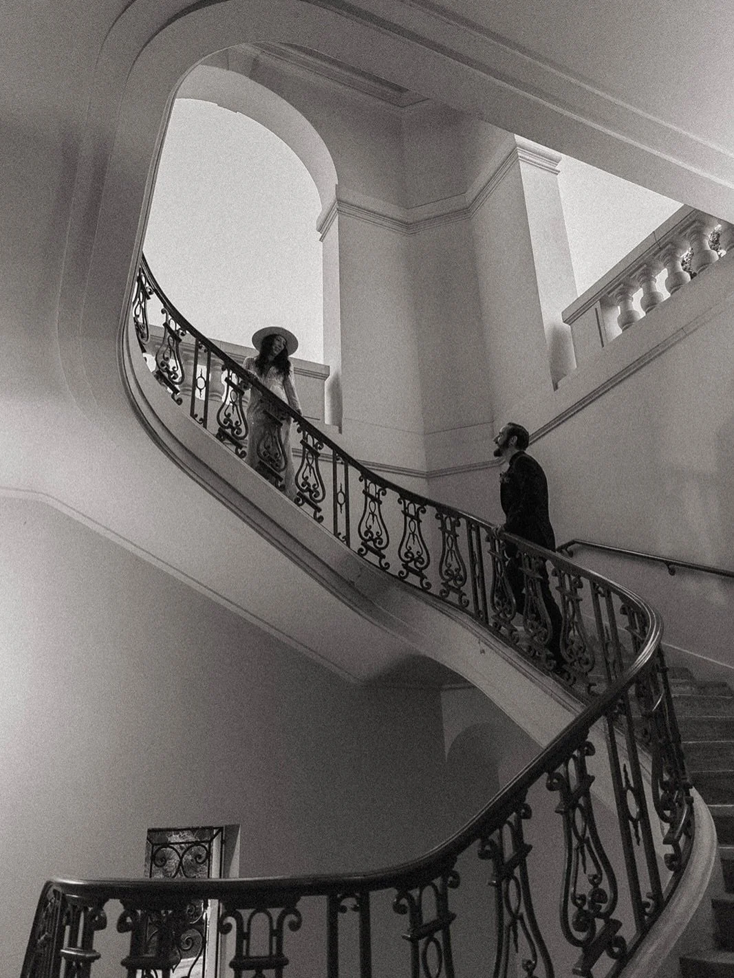 From Madeline &amp; Trent&rsquo;s two day wedding. 

Day one was their backyard ceremony at home, full of friends, family, familiarity. 

Then we roamed Pasadena City Hall for their portraits on day two, before heading to @highlandparkbowl to party.
