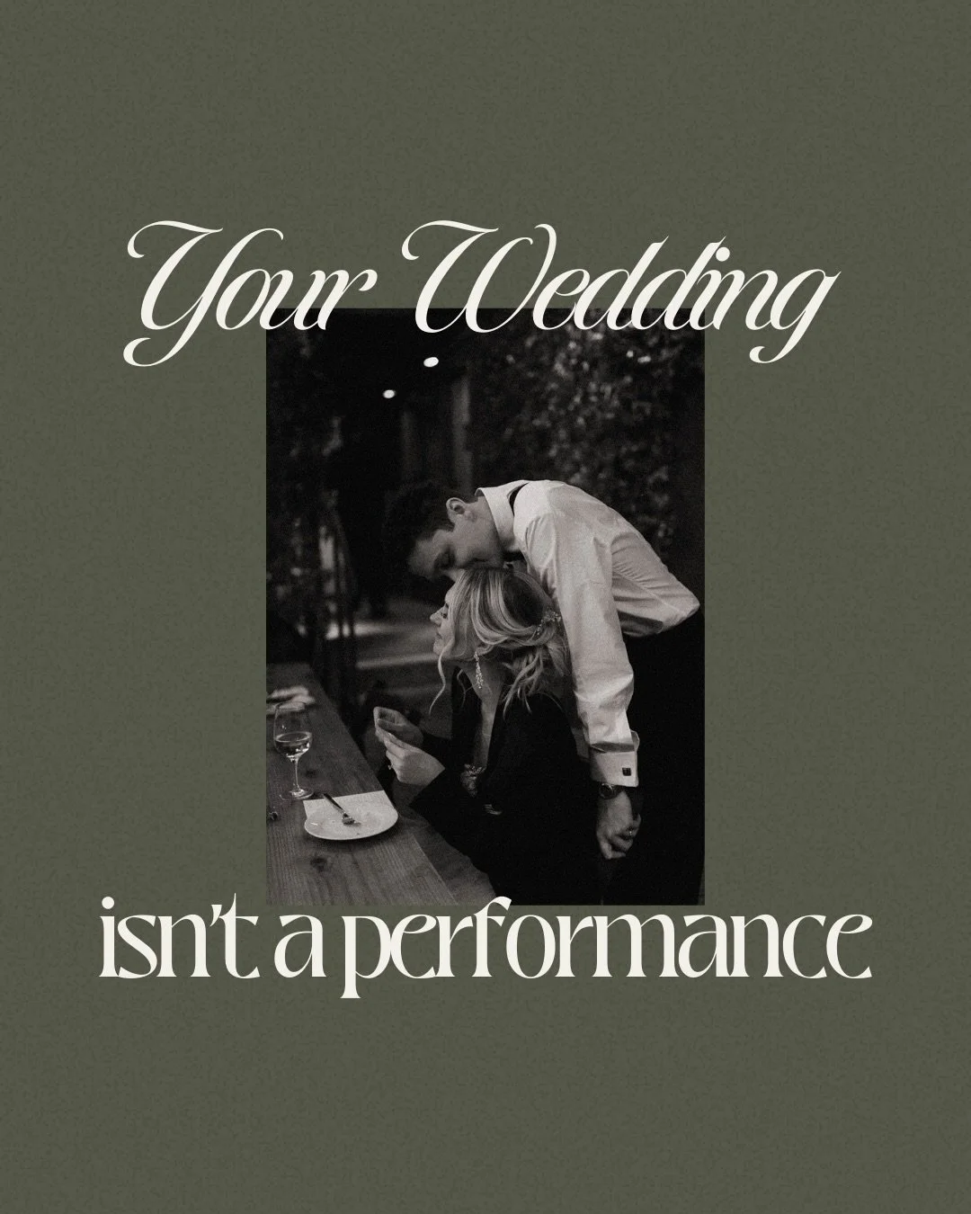 Somewhere along the way, weddings started being planned for photos instead of the actual experience of getting married surrounded by people you love.

The goal was never supposed to be getting published, the focus should always be the experiences.

F