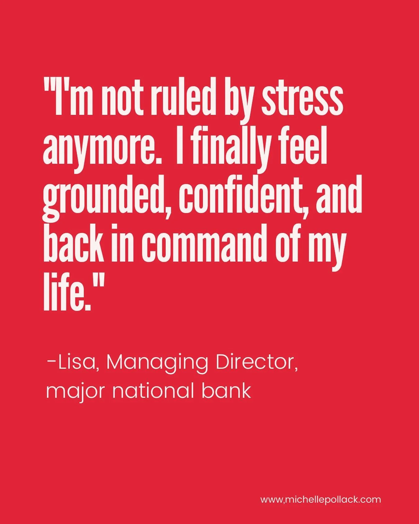 Lisa came into Back in Command completely spent — physically, mentally, emotionally. She knew something had to change but didn’t know where to start.
Here’s what shifted:
She identified the source of her stress and learned how to m