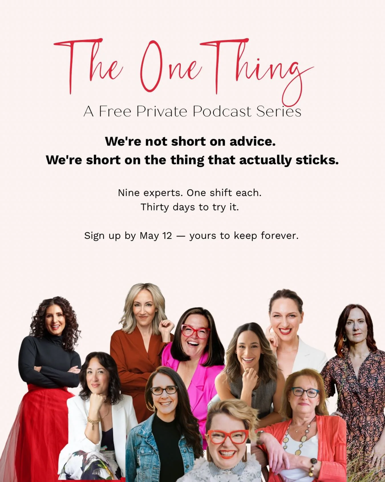 I have a confession.

I almost didn&rsquo;t make this.

For a few years, I kept thinking &ldquo;who needs another podcast? There are already thousands of them. And also&hellip;who has time to create one?&rdquo;&nbsp;

Definitely not me.

But sometime