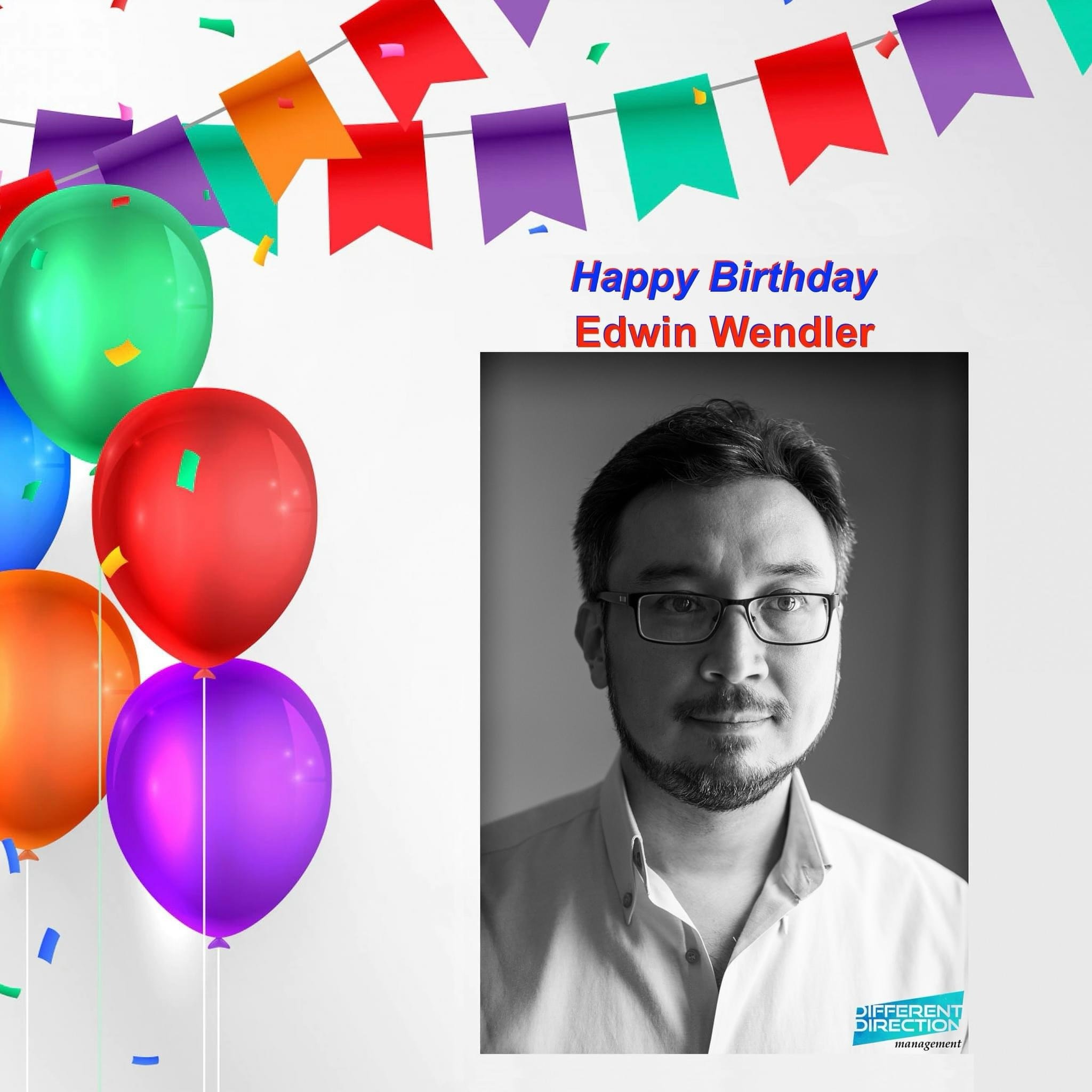 The 2nd of our three birthday celebration is Edwin Wendler! He&rsquo;s the composer behind the highly anticipated film DREAMSCAPES starring Oscar winner Kate Winslet &amp; the action thriller DEEP SIX starring Cam Gigandet &amp; Tom Welling.

Help us