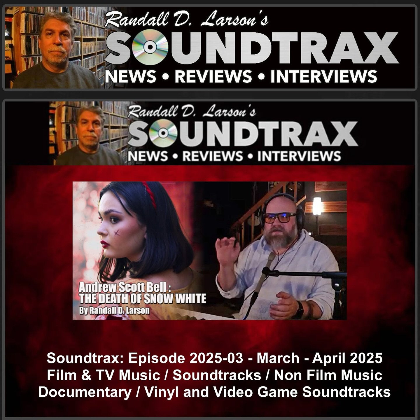 Our client @andrewscottbell, was recently interviewed by film music journalist Randall Larson for his Soundtrax column! Andrew discusses his latest film score,πππ πΏππΌππ ππ ππππ πππππ.
*
Interview: LINK IN PROFILE
*
#andrewscottbell