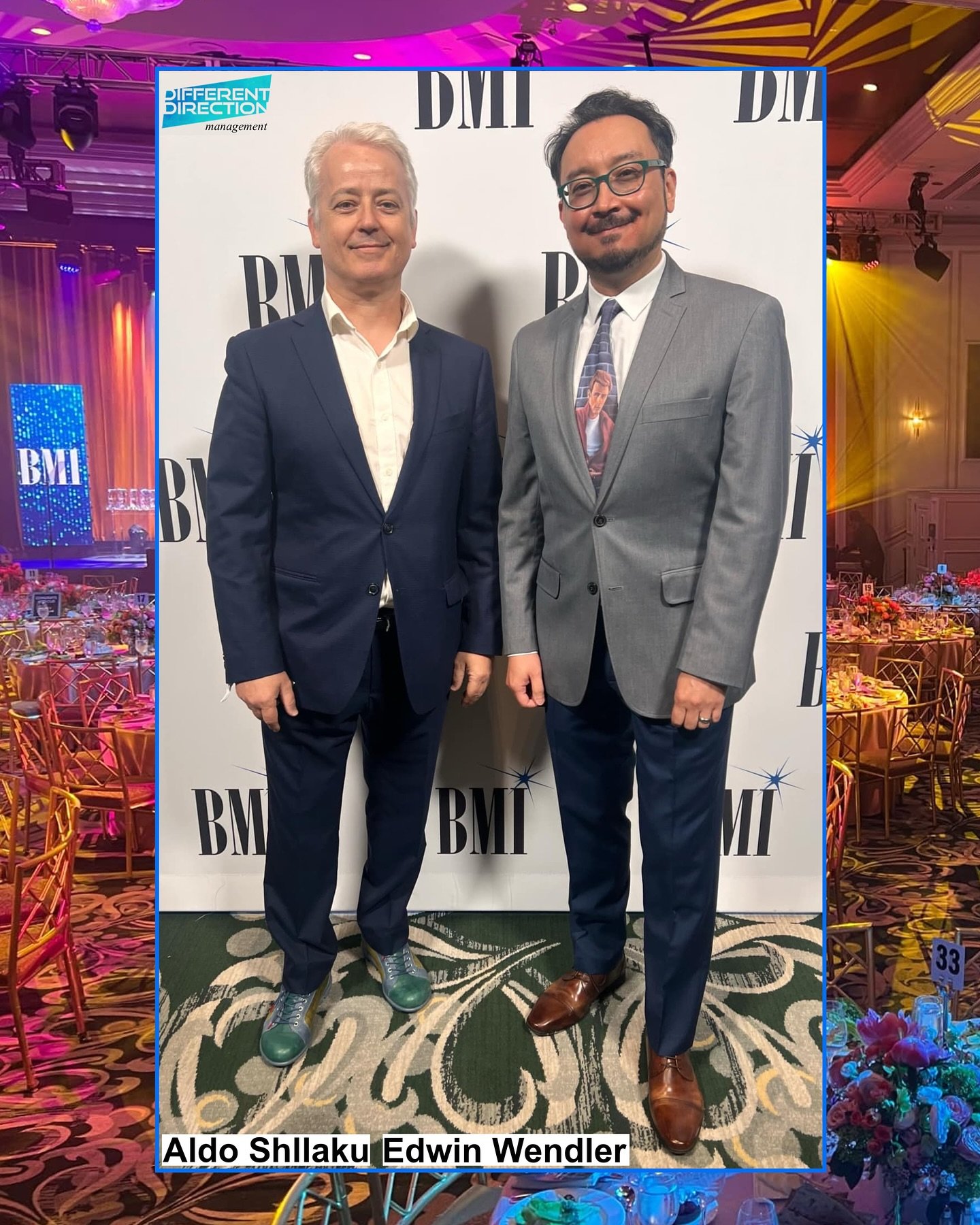 Different Direction Mgmt was honored to attend the @bmi Awards last night May 14th 2025. Clients in attendance were Aldo Shllaku, Edwin Wendler, Esin Aydingoz and CEO Peter Hackman.
*
*
*
#aldoshllaku #edwinwendler #esinaydingoz #BMI #bmiawards #awar