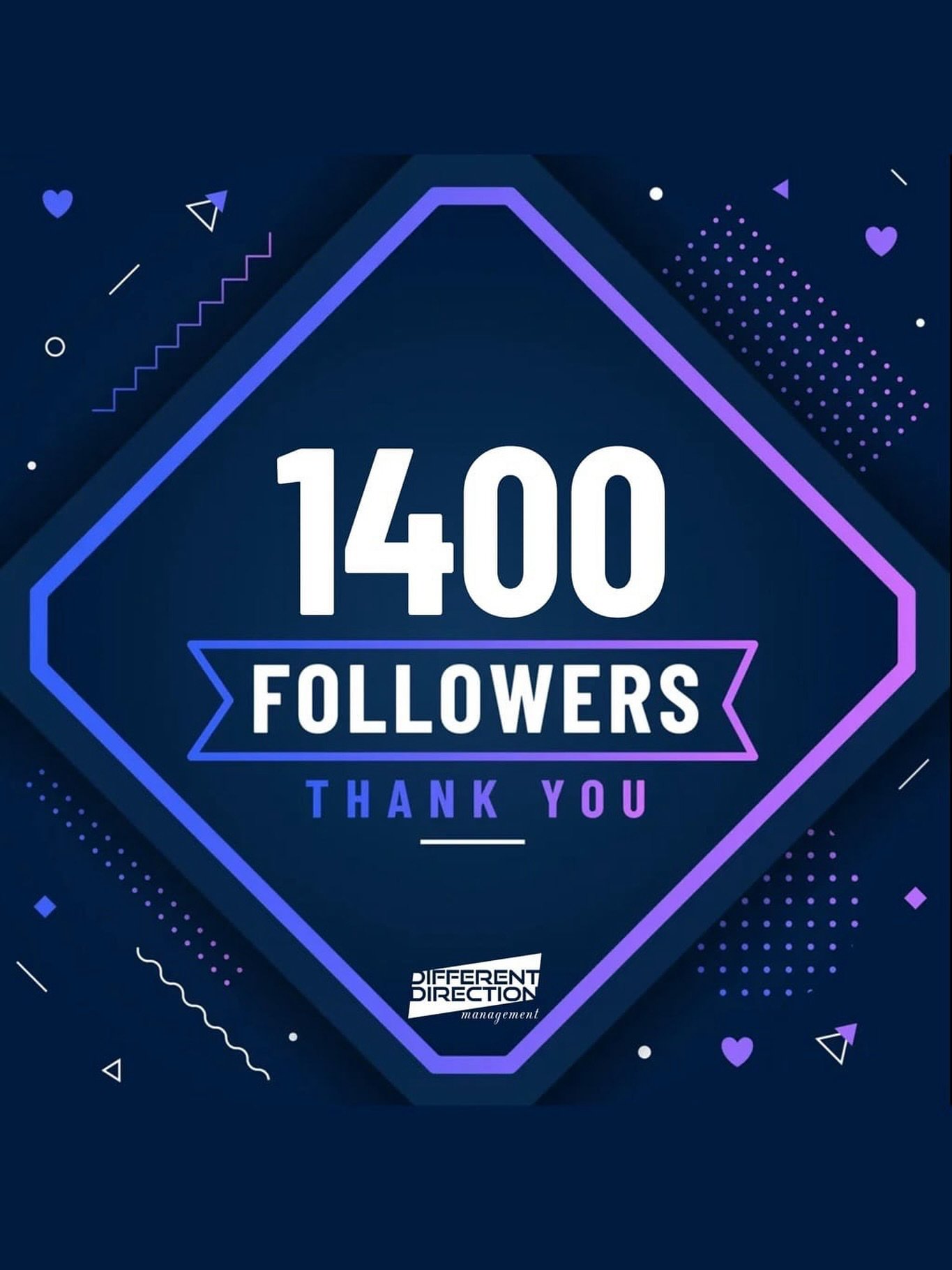 We just hit another milestone for Different Direction Management! Thank you!
www.differentdirectionmgmt.com
