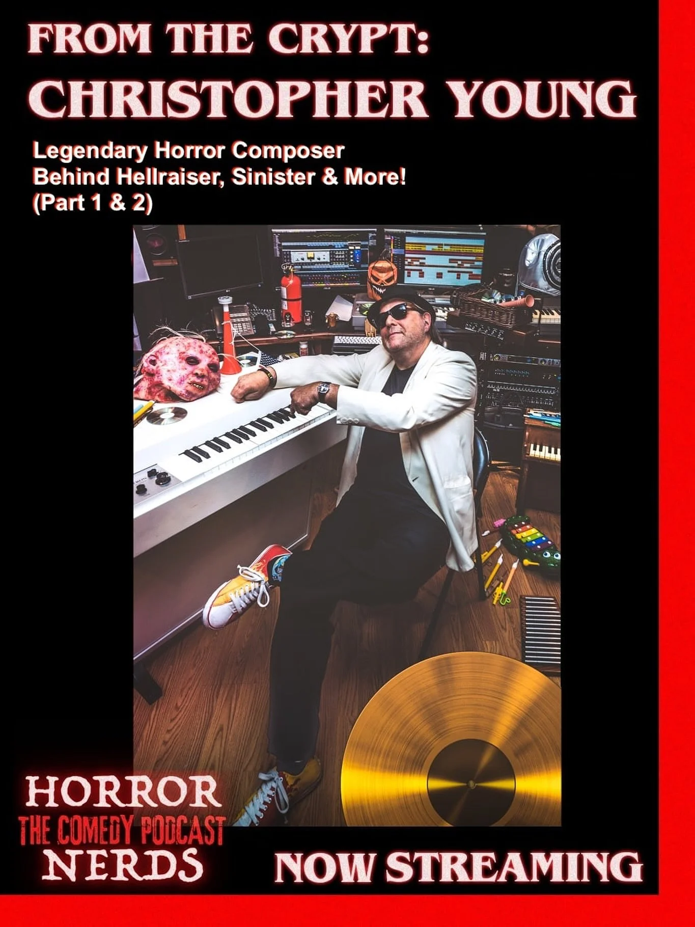 The undisputed king of horror scoring, 2x Emmy &amp; Golden Globe nominated legend, Christopher Young @officialchristopheryoung, participated in a lengthy chat with our friends at Horror Nerds Comedy Podcast, enjoy it below...if you dare...
*
Listen: