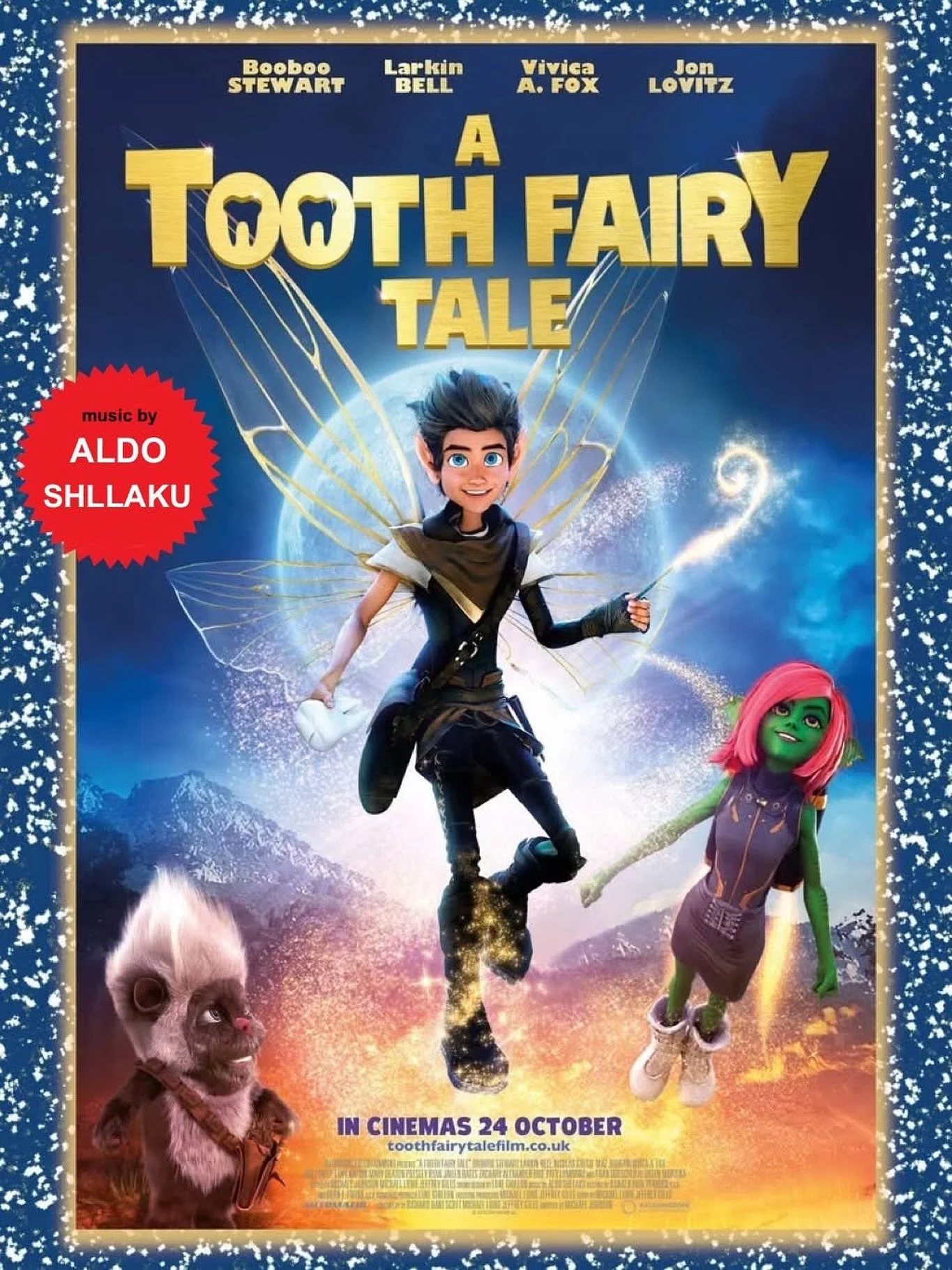๐ผ ๐๐๐๐๐ ๐๐ผ๐๐๐ ๐๐ผ๐๐ is coming to a theater near you! Watch the film and enjoy Aldo Shllaku’s enchanting adventure score. ๐ผ.๐.๐.๐. is about a rebellious tooth fairy, a cuddly troll, and a brilliant goblin scientist as they unit