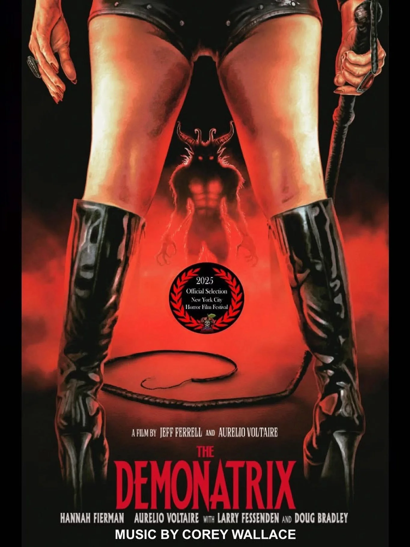 The upcoming film, 𝙏𝙃𝙀 𝘿𝙀𝙈𝙊𝙉𝘼𝙏𝙍𝙄𝙓, scored by our client the masterful Corey Wallace @corey.composer, will be part of the NYC Horror Film Festival! Congrats Corey and to everyone involved!
The movie tells the story of Lita, a dominatrix
