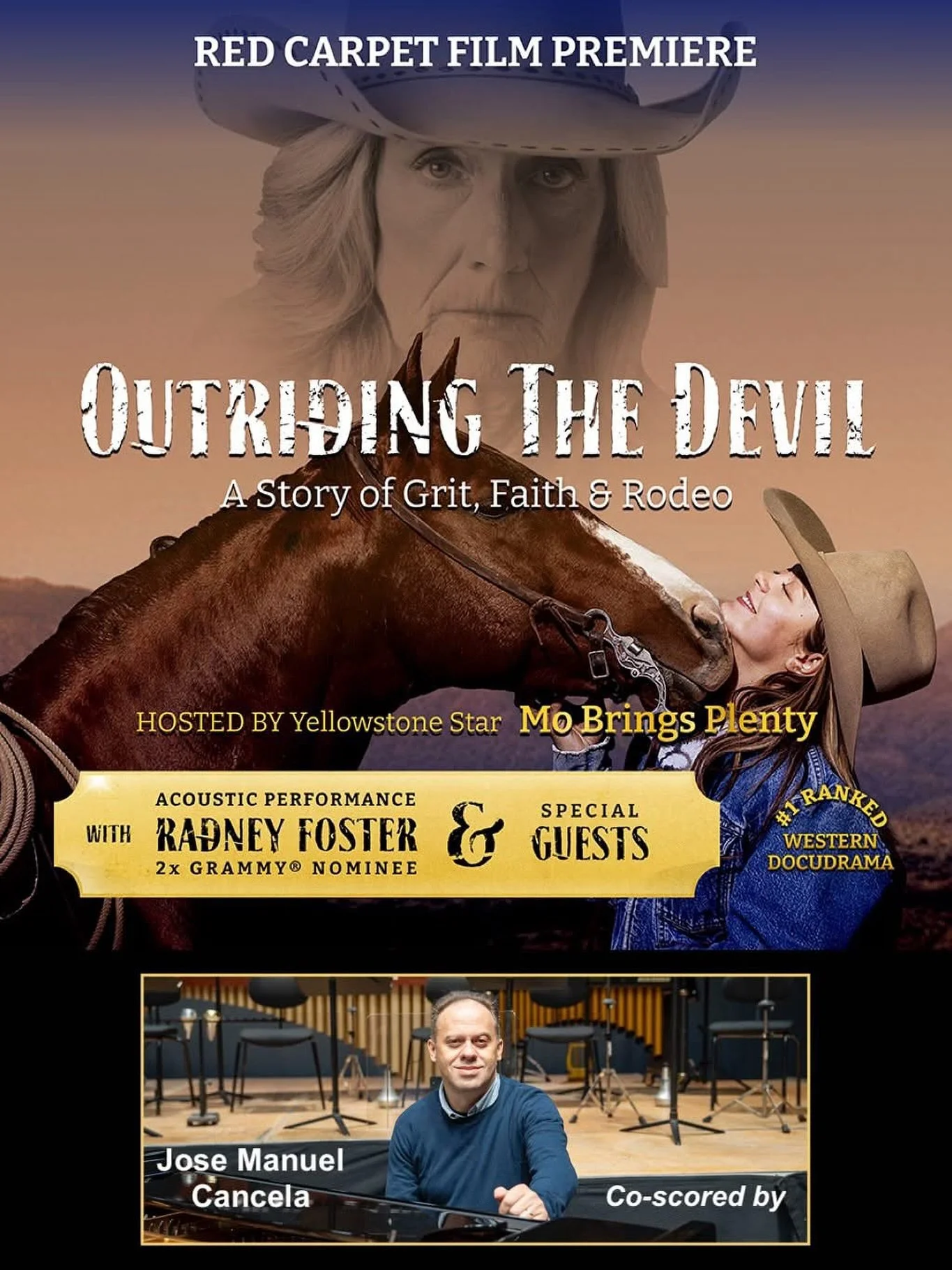 Want to go to a premiere?

Now that we&rsquo;ve gotten your attention, follow the link below to get your ticket to the world premiere of 𝙊𝙐𝙏𝙍𝙄𝘿𝙄𝙉𝙂 𝙏𝙃𝙀 𝘿𝙀𝙑𝙄𝙇 directed by Raen LeVell and co-scored by our client Jose Manuel Cancela @jos