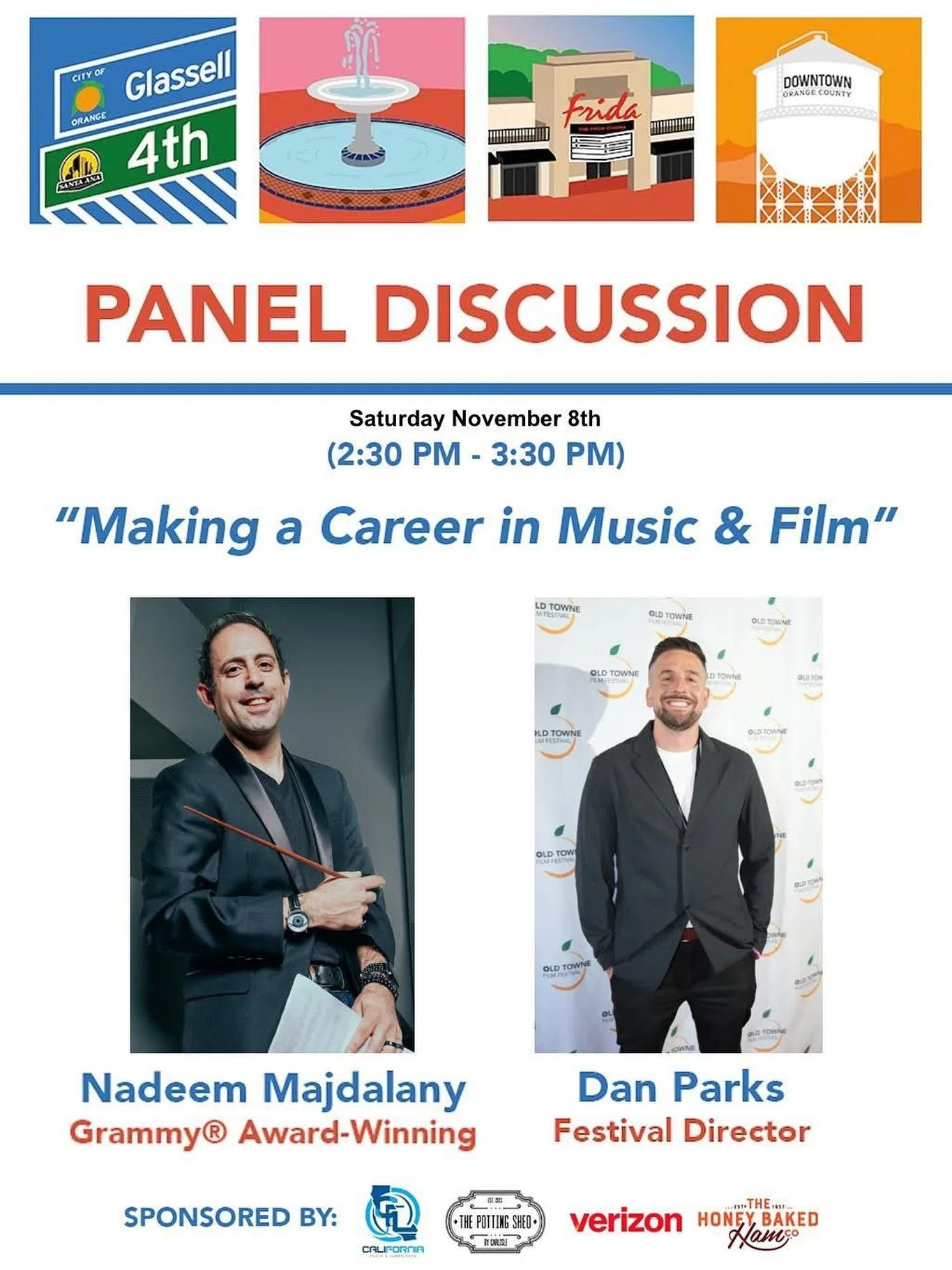 Join us this Saturday November 8th at 2:30PM as our client, Nadeem Majdalany @majdalany, talks about his career at the @oldtowneff. Nadeem&rsquo;s movie, 𝘼 𝙏𝙍𝙀𝙀 𝙄𝙉 𝙏𝙃𝙀 𝙒𝙊𝙊𝘿𝙎, that he elegantly scored, will be screened too!
*
Ticket/Inf