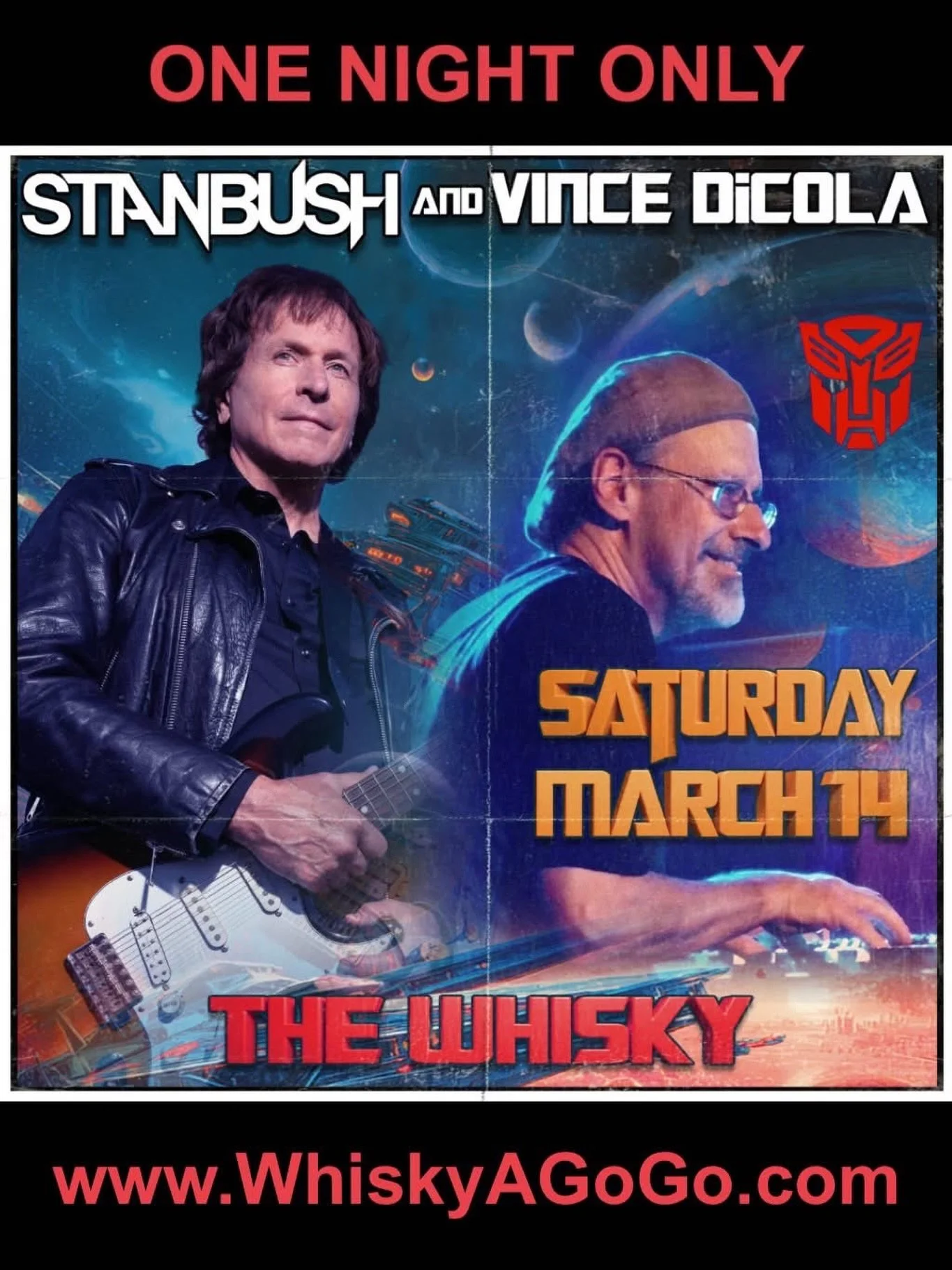 To kick off the 40th Anniversary of THE film that started it off, 𝙏𝙃𝙀 𝙏𝙍𝘼𝙉𝙎𝙁𝙊𝙍𝙈𝙀𝙍𝙎 𝙏𝙃𝙀 𝙈𝙊𝙑𝙄𝙀, legendary rocker/songwriter/composer and our client, Vince DiCola @dicolaofficial, will be performing with the immensely talented Sta
