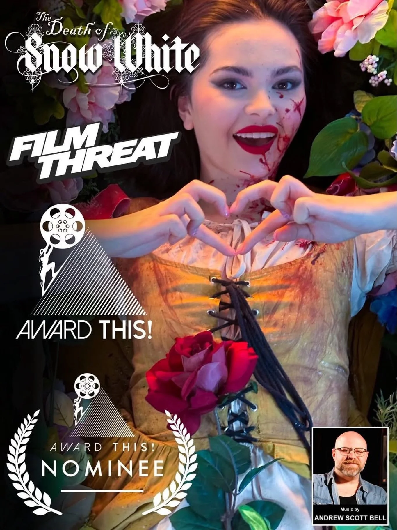 We&rsquo;re excited to let you know the latest nomination in a long list of well deserved nominations for the film, 𝙏𝙃𝙀 𝘿𝙀𝘼𝙏𝙃 𝙊𝙁 𝙎𝙉𝙊𝙒 𝙒𝙃𝙄𝙏𝙀, which was scored by one of the go-to genre composers working today, Andrew Scott Bell @and