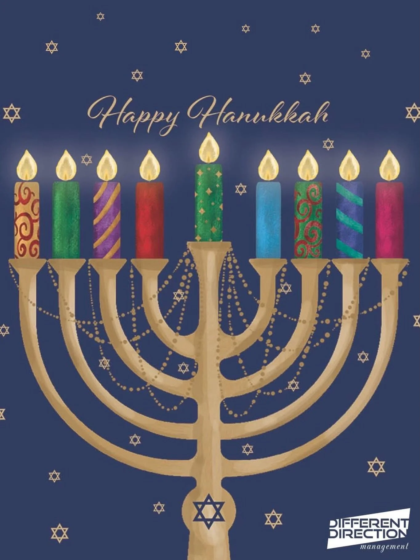 The first night of Hanukkah arrives during a time of deep sadness. We&rsquo;re holding the victims, their families, and communities in Australia in our thoughts. May light, memory, and compassion guide us forward.

www.differentdirectionmgmt.com