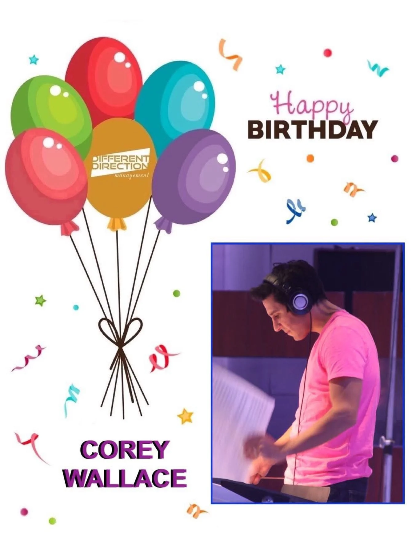 Please help us wish our client, Corey Wallace, a happy birthday! Earlier this year he hit all the right notes when he scored Lionsgate/Buzzfeed Studios hit 𝙁*** 𝙈𝙖𝙧𝙧𝙮 𝙆𝙞𝙡𝙡 starring Lucy Hale &amp; Virginia Gardner! Learn more about Corey on