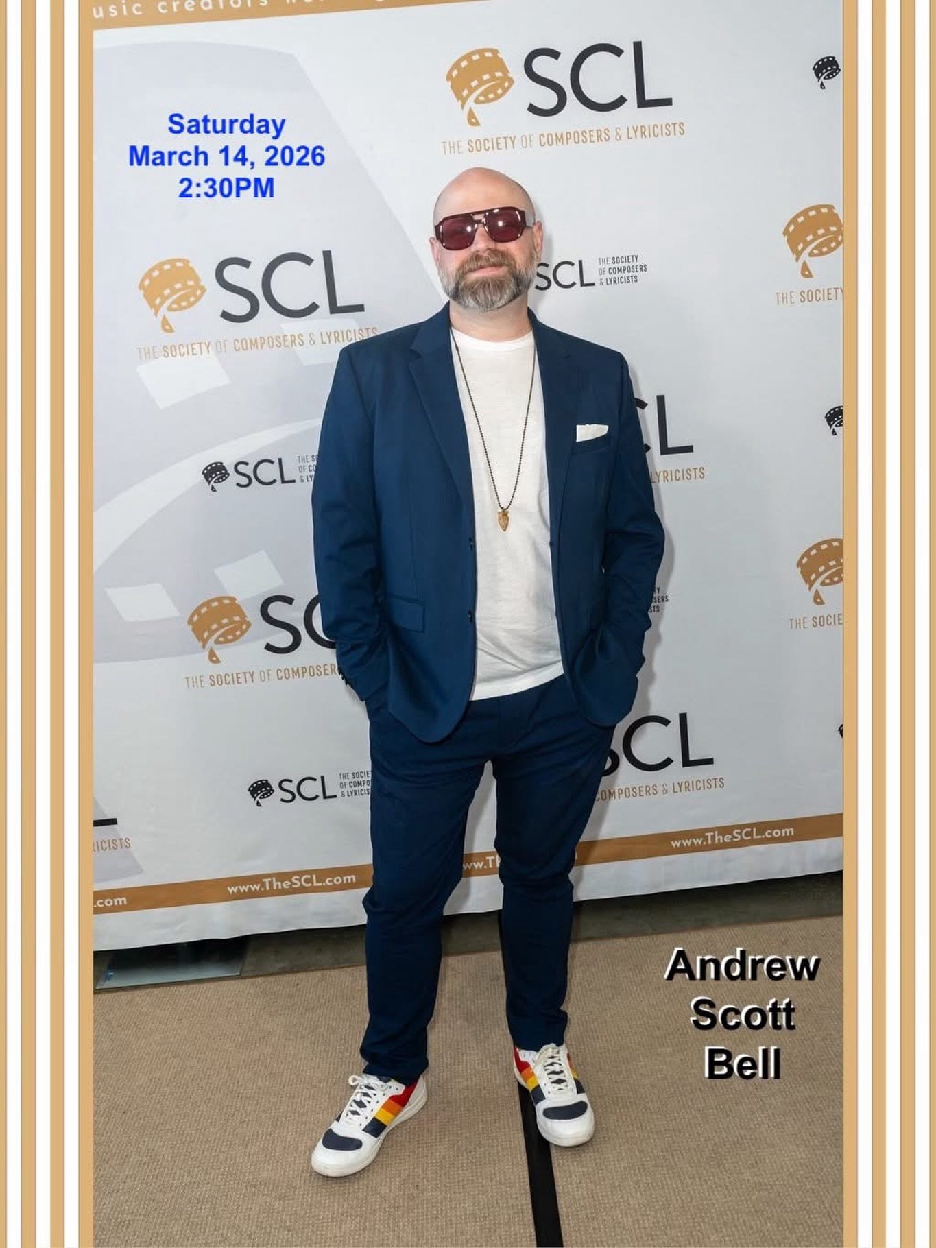 Our client, Andrew Scott Bell @andrewscottbell, had a wonderful time chatting with friends and making new ones at The Society of Composers &amp; Lyricists Oscar Reception over the weekend! 
*
*
*
andrewscottbell #thescl #support #ascap #oscars @ascap