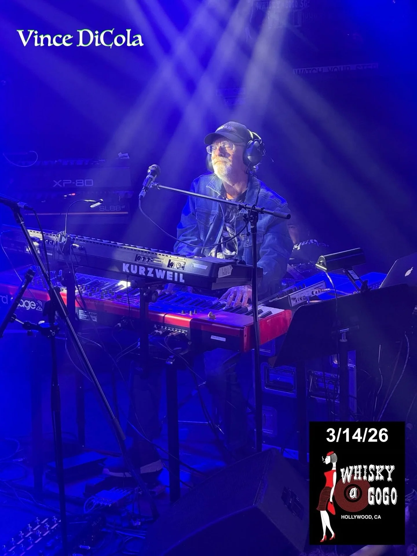 On Saturday March 14th, fans from all over the world came to the world famous @thewhiskyagogo to see our Grammy &amp; Golden Globe nominated client, Vince DiCola @dicolaofficial and Stan Bush, celebrate the 40th Anniversary of 𝙏𝙃𝙀 𝙏𝙍𝘼𝙉𝙎𝙁𝙊𝙍