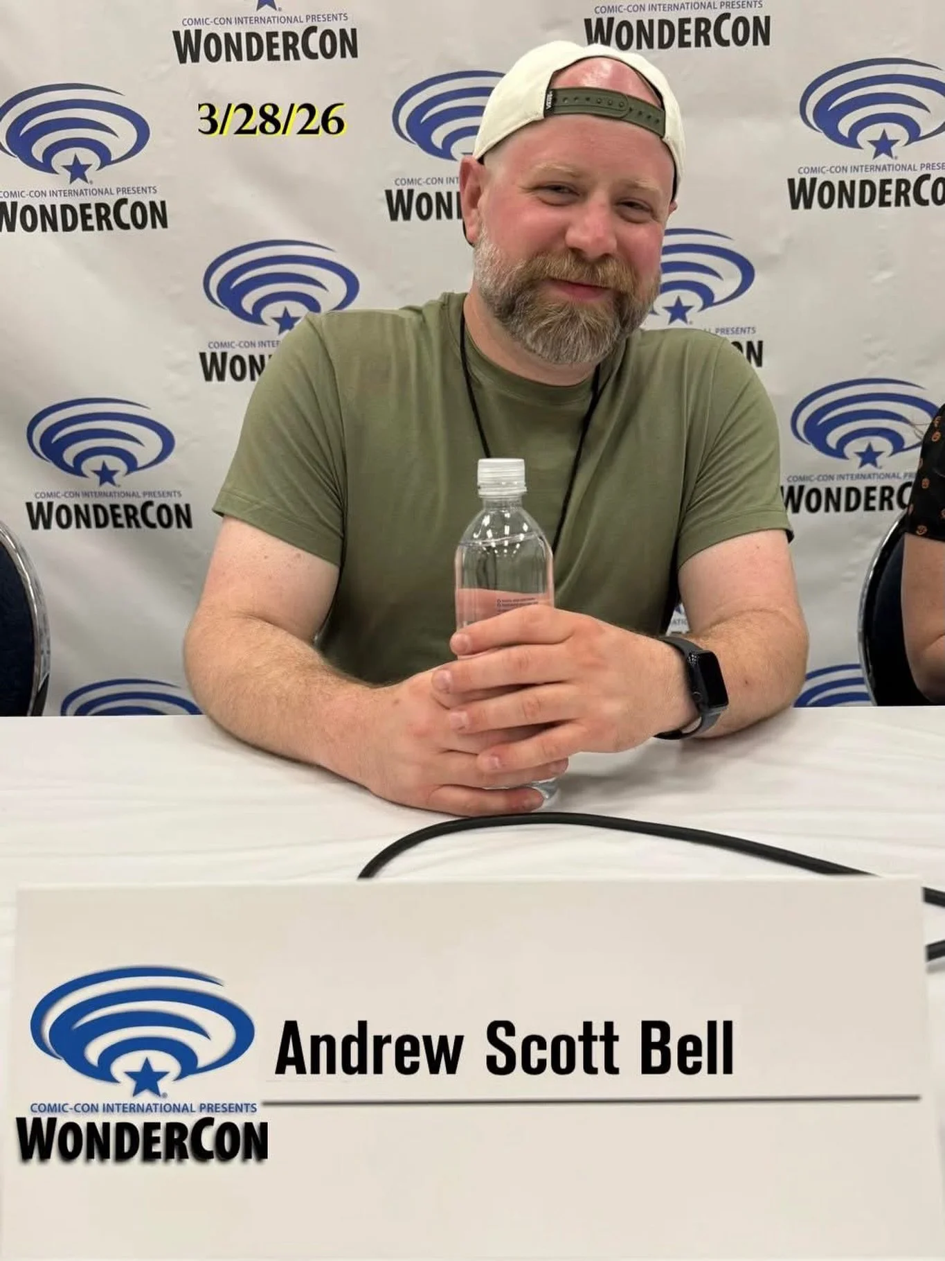 A good time was had by all at the Ha Ha Horror panel this past Saturday at @wondercon in Anaheim, CA! Our esteemed client, Andrew Scott Bell @andrewscottbell, was on a panel with several industry creatives who keep the audience in stitches for the en