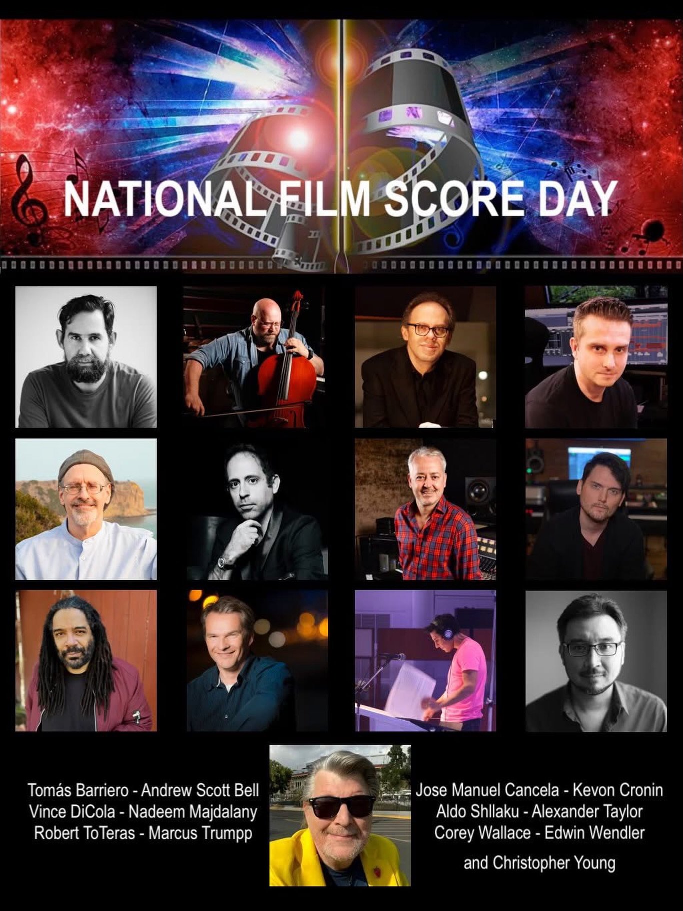 Happy National Film Score Day! 🎶 This is easily one of our favorite days of the year to celebrate the magic of movie music. We are incredibly honored to represent a stellar roster at DD MGMT, who are constantly pushing boundaries with complex, thoug