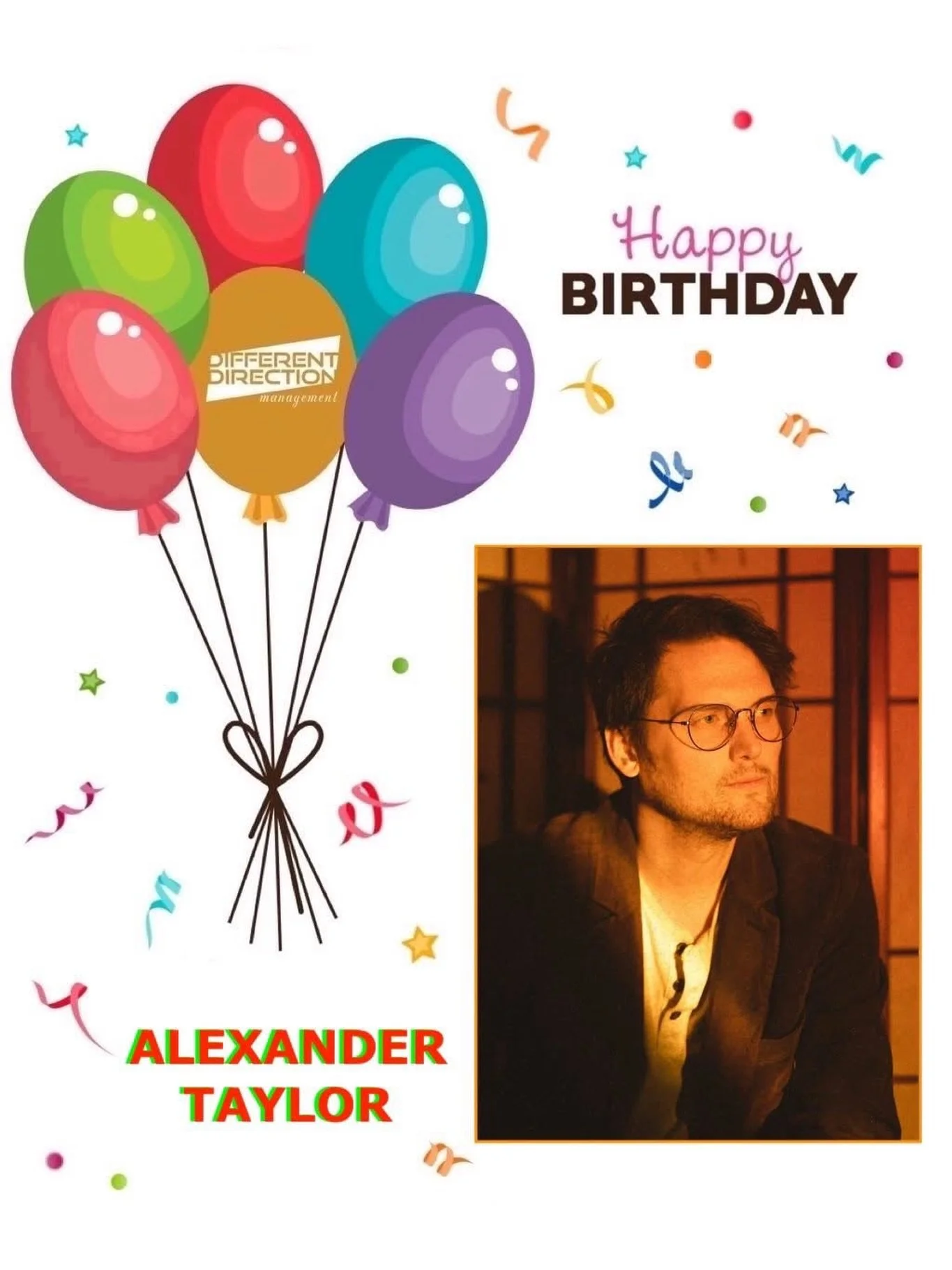 It&rsquo;s this guys birthday! Wish him a great one!

Happy Birthday Alexander Taylor @alexandertaylormusic! Hope you have an awesome birthday you deserve it!

www.AlexanderTaylorMusic.com