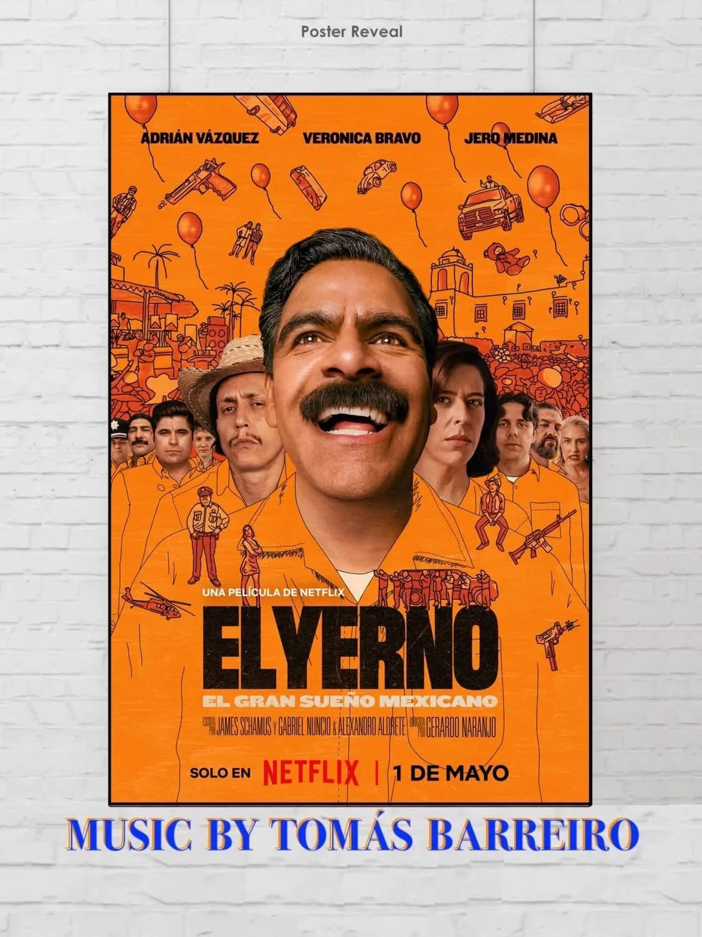 We&rsquo;re excited to show you the official poster for the upcoming Netflix dramedy, 𝙏𝙃𝙀 𝙎𝙊𝙉-𝙄𝙉-𝙇𝘼𝙒, which features another incredible score by our distinguished client, Tom&aacute;s Barreiro @tomasbarreiroguijosa.

𝙏𝙃𝙀 𝙎𝙊𝙉-𝙄𝙉-𝙇?