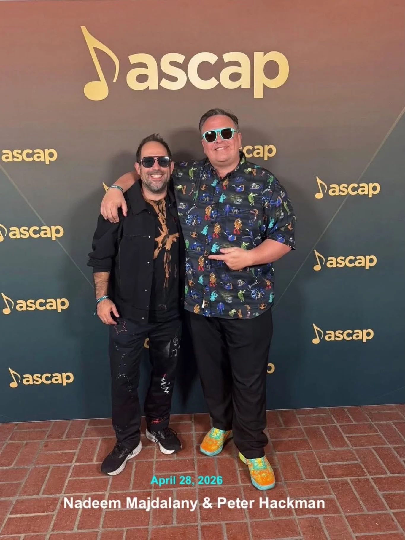 Our award-winning client, Nadeem Majdalany @majdalany and Different Direction Management&rsquo;s Peter Hackman had a wondrous evening celebrating colleagues at the &lsquo;2026 @ascap Screen Music Awards&rsquo;! Nadeem is the creator of the historic p