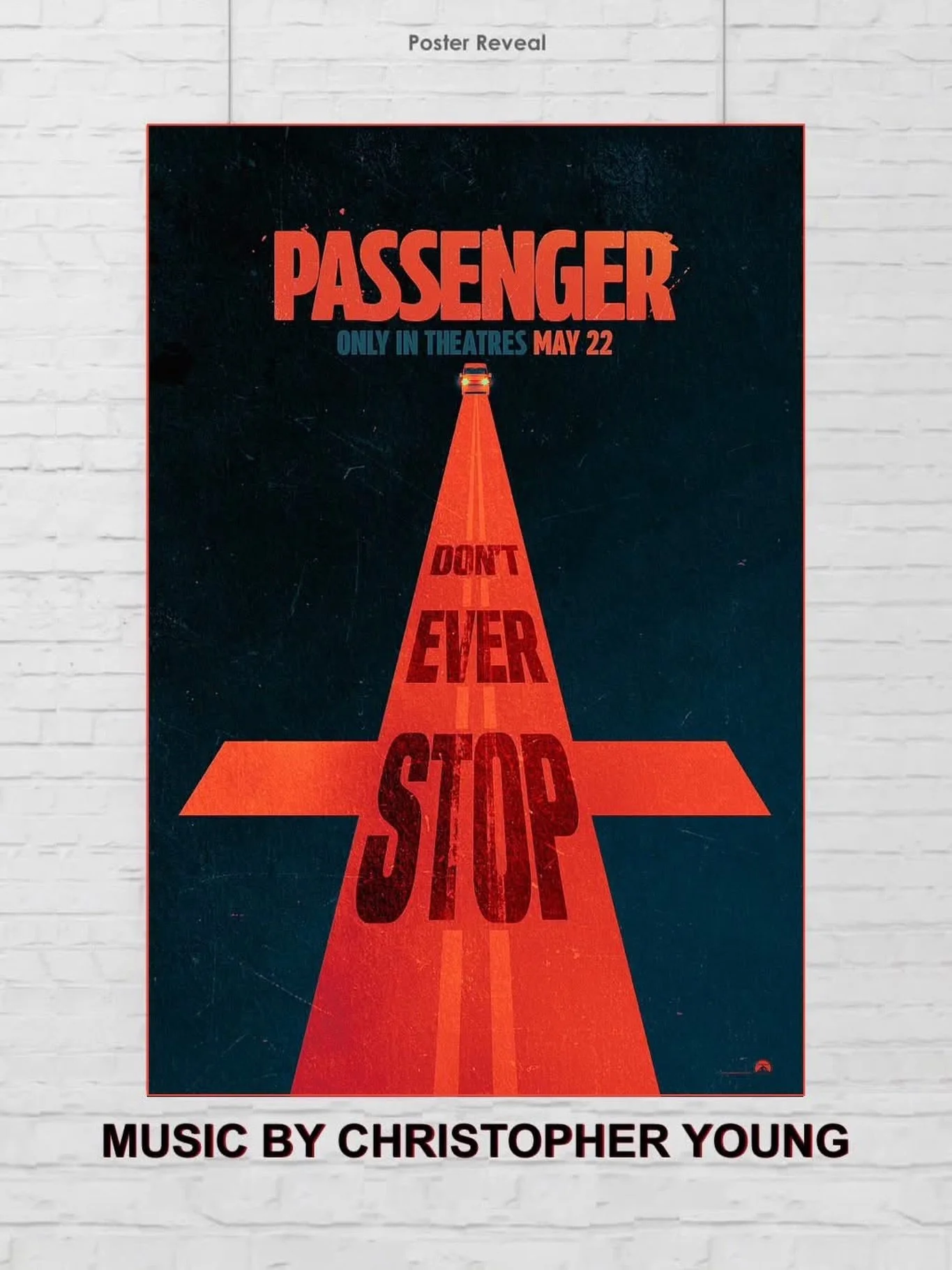 🚨 NEW POSTER ALERT 🚨

Dread Central has the scoop on this brand new retro poster for @paramountpics highly anticipated horror film 𝙋𝘼𝙎𝙎𝙀𝙉𝙂𝙀𝙍 from director @andreovredal and scored by the undisputed king of horror scoring, Christopher Young