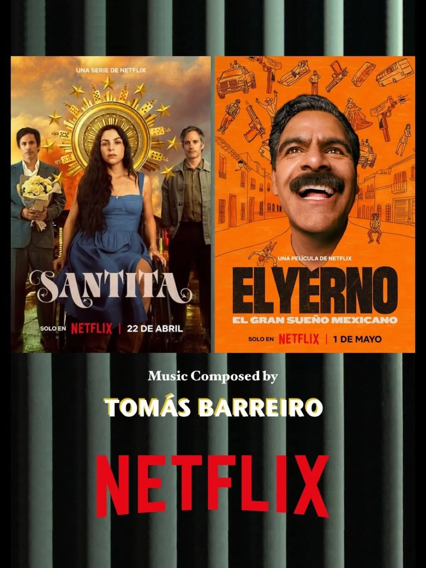 Looking for something new to watch on Netflix? Check out the new film 𝙎𝙊𝙉-𝙄𝙉-𝙇𝘼𝙒 (El Yerno) produced &amp; written by James Schamus (𝘾𝙍𝙊𝙐𝘾𝙃𝙄𝙉𝙂 𝙏𝙄𝙂𝙀𝙍, 𝙃𝙄𝘿𝘿𝙀𝙉 𝘿𝙍𝘼𝙂𝙊𝙉, 𝘽𝙍𝙊𝙆𝙀𝘽𝘼𝘾𝙆 𝙈𝙊𝙐𝙉𝙏𝘼𝙄𝙉) or the brand n