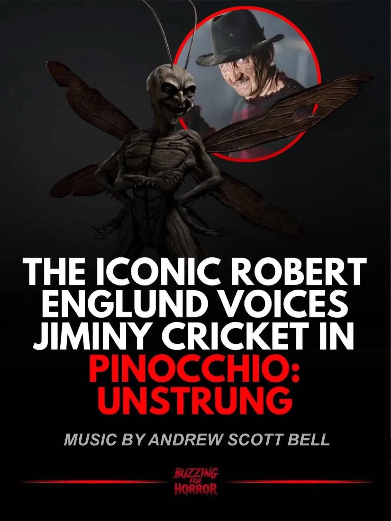 July 24th can&rsquo;t come soon enough! Incredible they got one of the most beloved horror icons for 𝙋𝙄𝙉𝙊𝘾𝘾𝙃𝙄𝙊: 𝙐𝙉𝙎𝙏𝙍𝙐𝙉𝙂, Robert Englund! Be sure to listen closely to the score by THE master, Andrew Scott Bell @andrewscottbell!
.
.
R