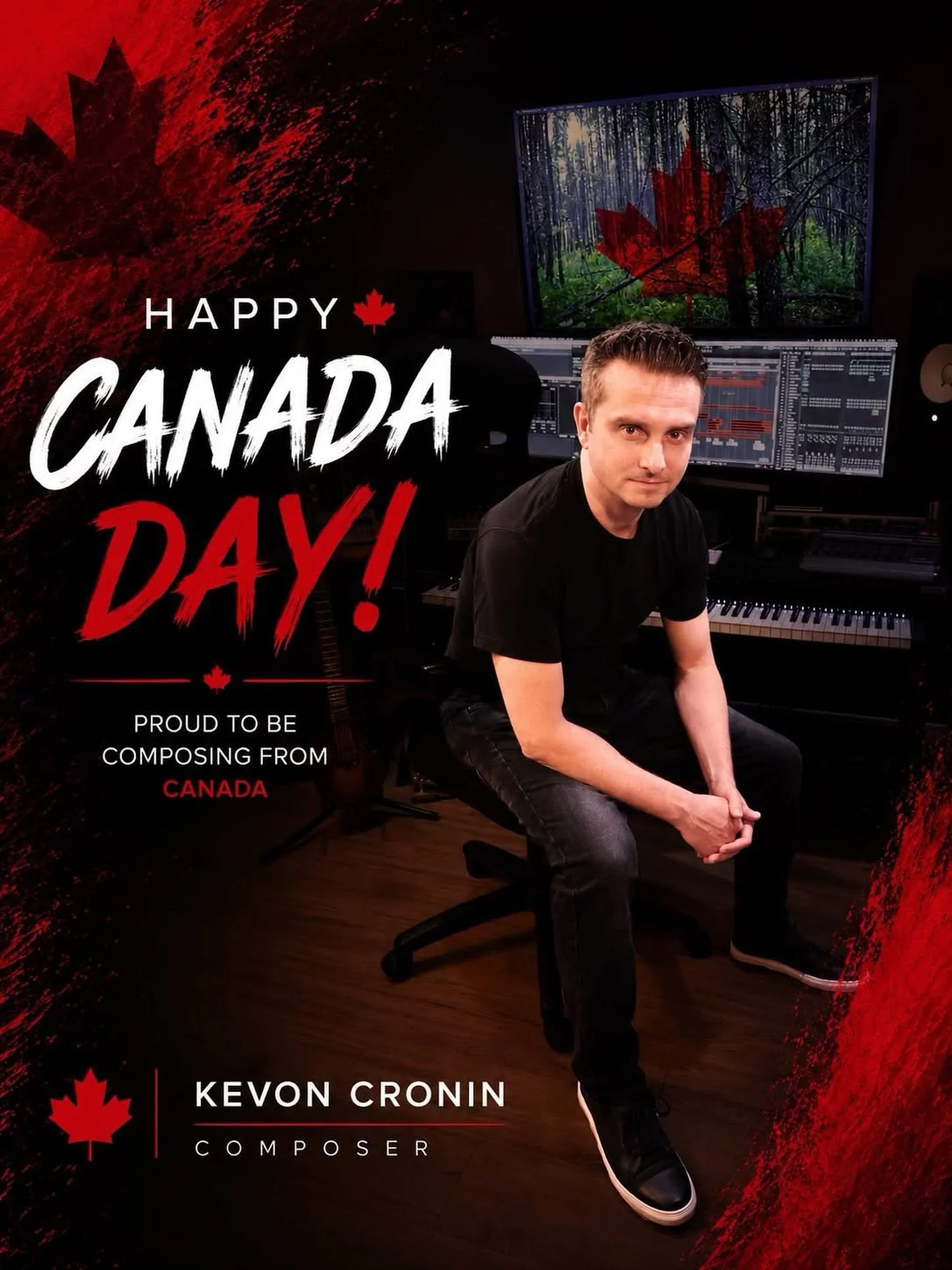 Happy Canada Day!

Today we&rsquo;re spotlighting our immensely talented client, Kevon Cronin @kevoncroninmusic, from up north! Kevon&rsquo;s brilliance can be heard in nearly 90 projects including the hit action/comedy 𝙃𝙊𝙎𝙏𝙄𝙇𝙀 𝙏𝘼𝙆𝙀𝙊𝙑𝙀?