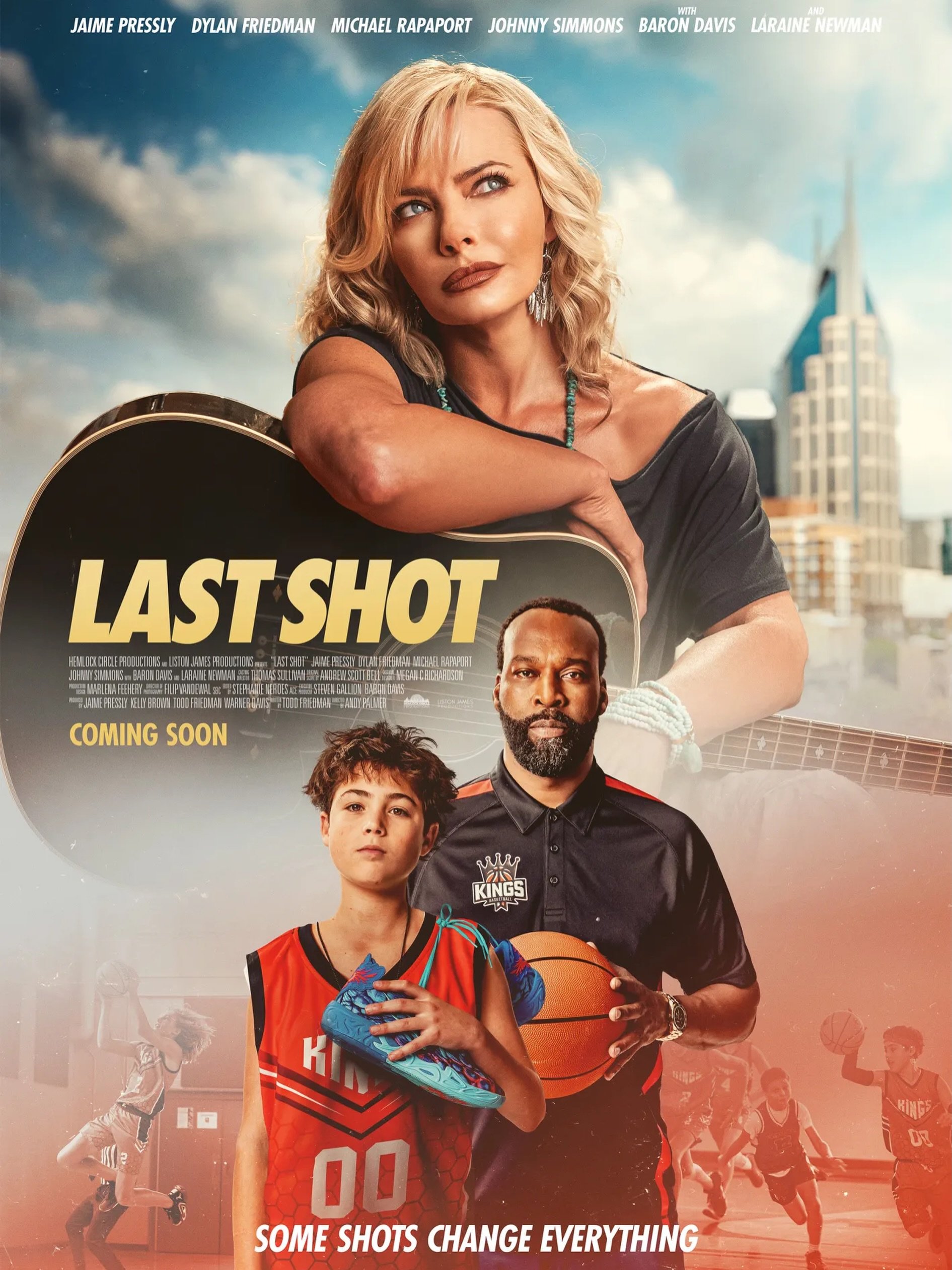 🚨 POSTER REVEAL 🚨

ComingSoon is revealing the exclusive official poster for 𝙇𝘼𝙎𝙏 𝙎𝙃𝙊𝙏, starring Jaime Pressly (𝙀𝙇𝙎𝘽𝙀𝙏𝙃) &amp; Michael Rapaport (𝙁𝘼𝙇𝙇 𝙊𝙐𝙏)!

Featuring a stirring, emotional &amp; evocative original score by our