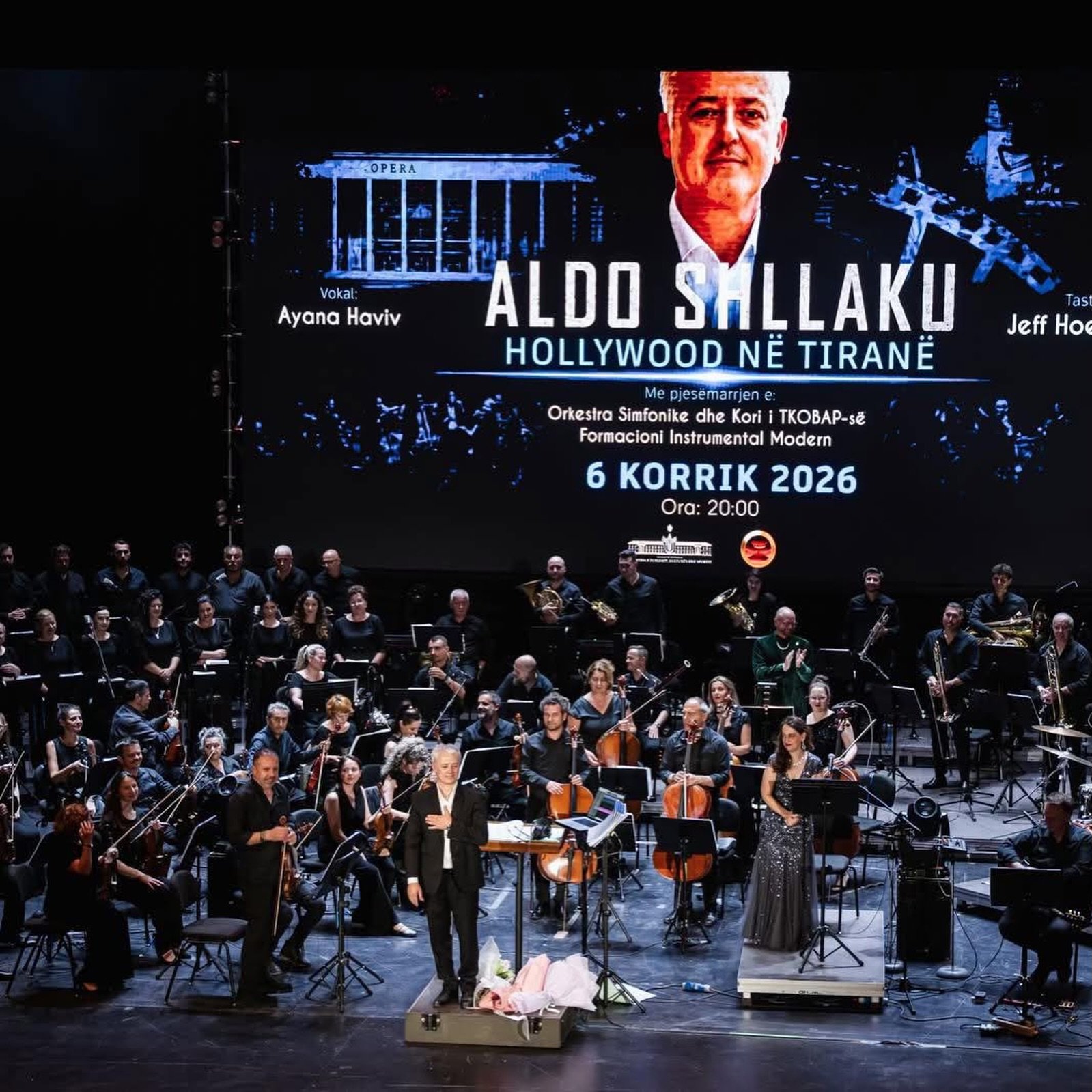 Recently our award-winning client, Aldo Shllaku @shllaku.aldo, conducted suites from some of his phenomenal film scores in his home country of Albania. Aldo had this to say...

&ldquo;It&rsquo;s been an immense pleasure to hold my first recital conce