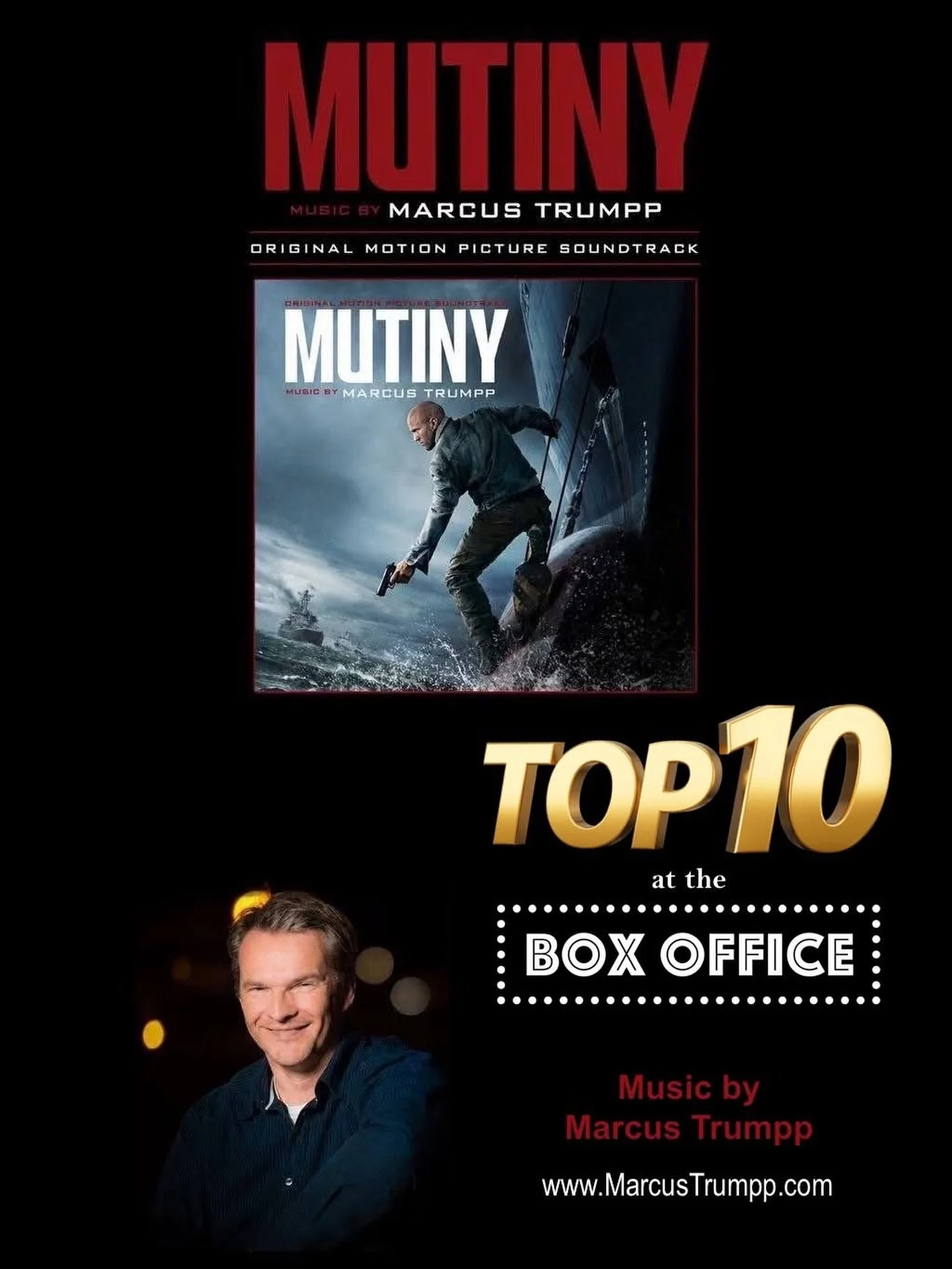 𝙈𝙐𝙏𝙄𝙉𝙔 is still in the top 10 at the box office! Congrats to our client, Marcus Trumpp @trumppet, who had a blast scoring this latest action/thriller starring Jason Statham! Listen to Marcus&rsquo;s score below.

Marcus utilized a dark and expe