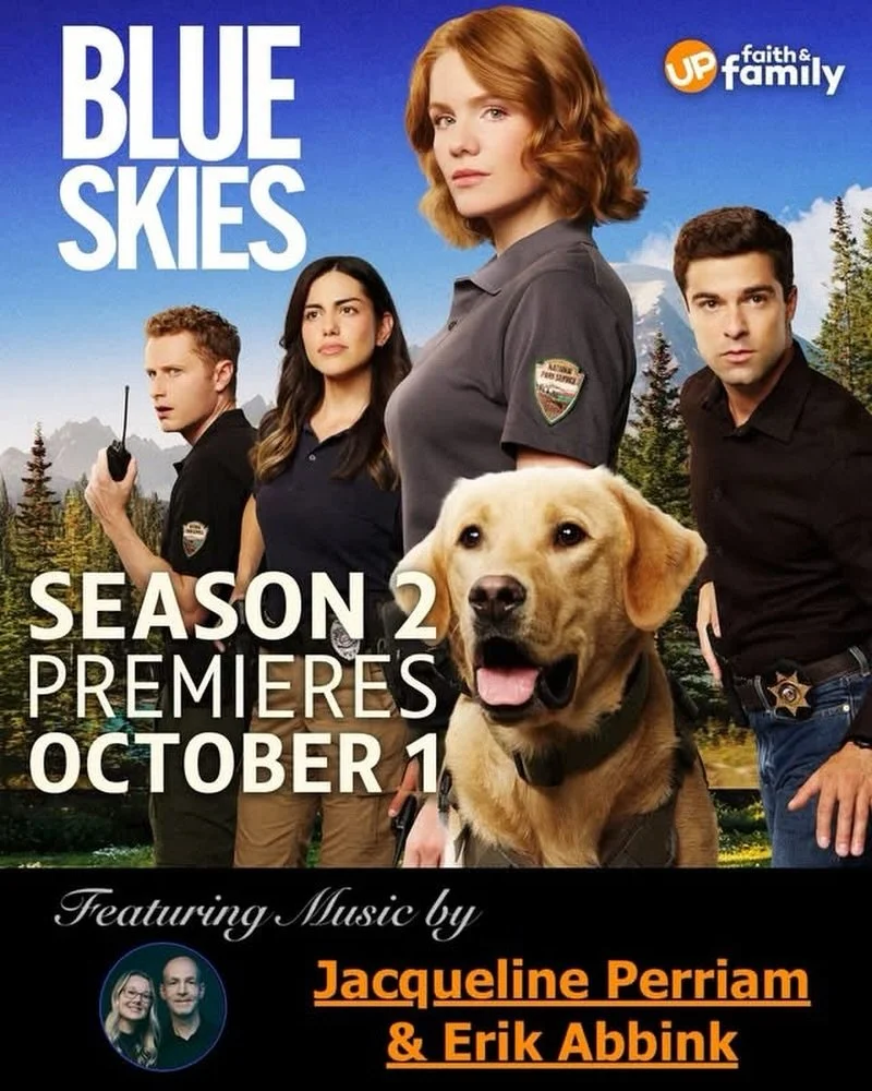 Season 2 of 𝘽𝙇𝙐𝙀 𝙎𝙆𝙄𝙀𝙎 is now out! Our award-winning Canadian clients, Jacqueline Perriam &amp; Erik Abbink, were honored to work on this mystery/drama. National Park Investigator Jodi Larsen (Scarlet Hunter) and a lost dog named Blue team u